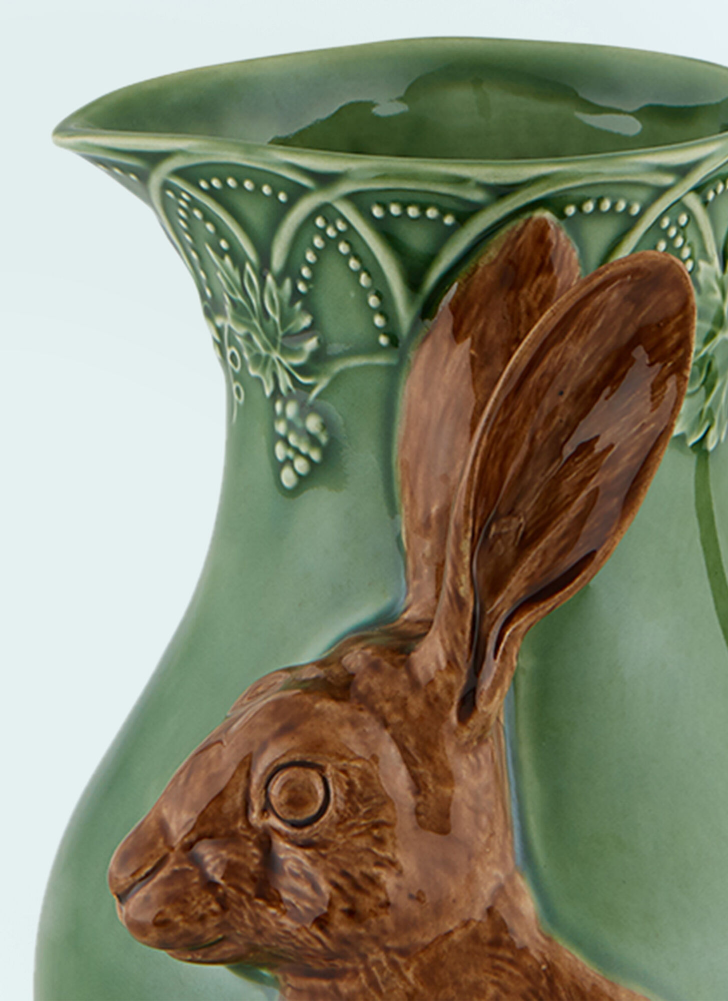  Bordallo Pinheiro Bordallo Pinheiro Bosque Hare Pitcher -  Kitchen Geen One Size 
