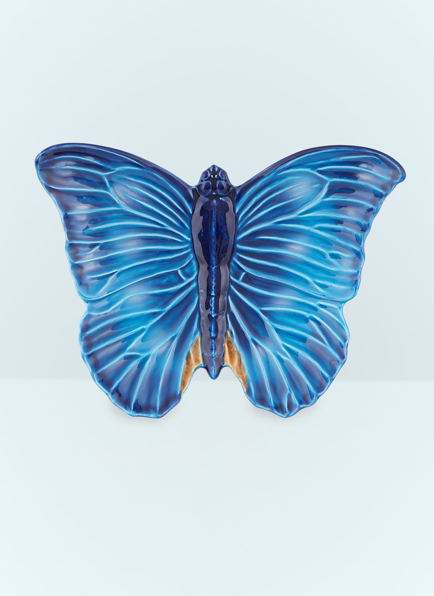 Bordallo Pinheiro Unisex Blue Cloudy Butterflies Vide Poche - Decorative Objects One Size
