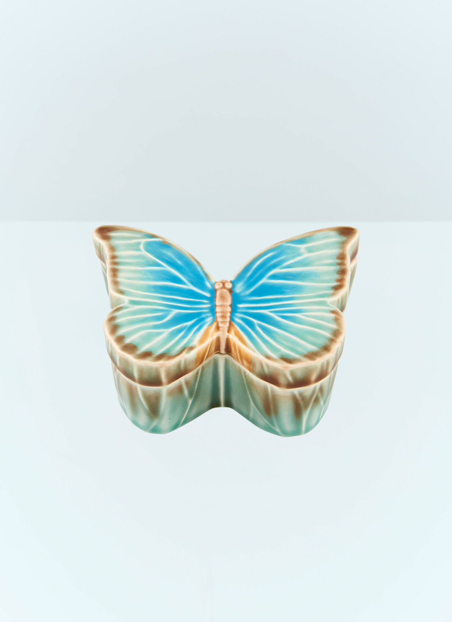 Bordallo Pinheiro Unisex Blue Cloudy Butterflies Small Box - Decorative Objects One Size