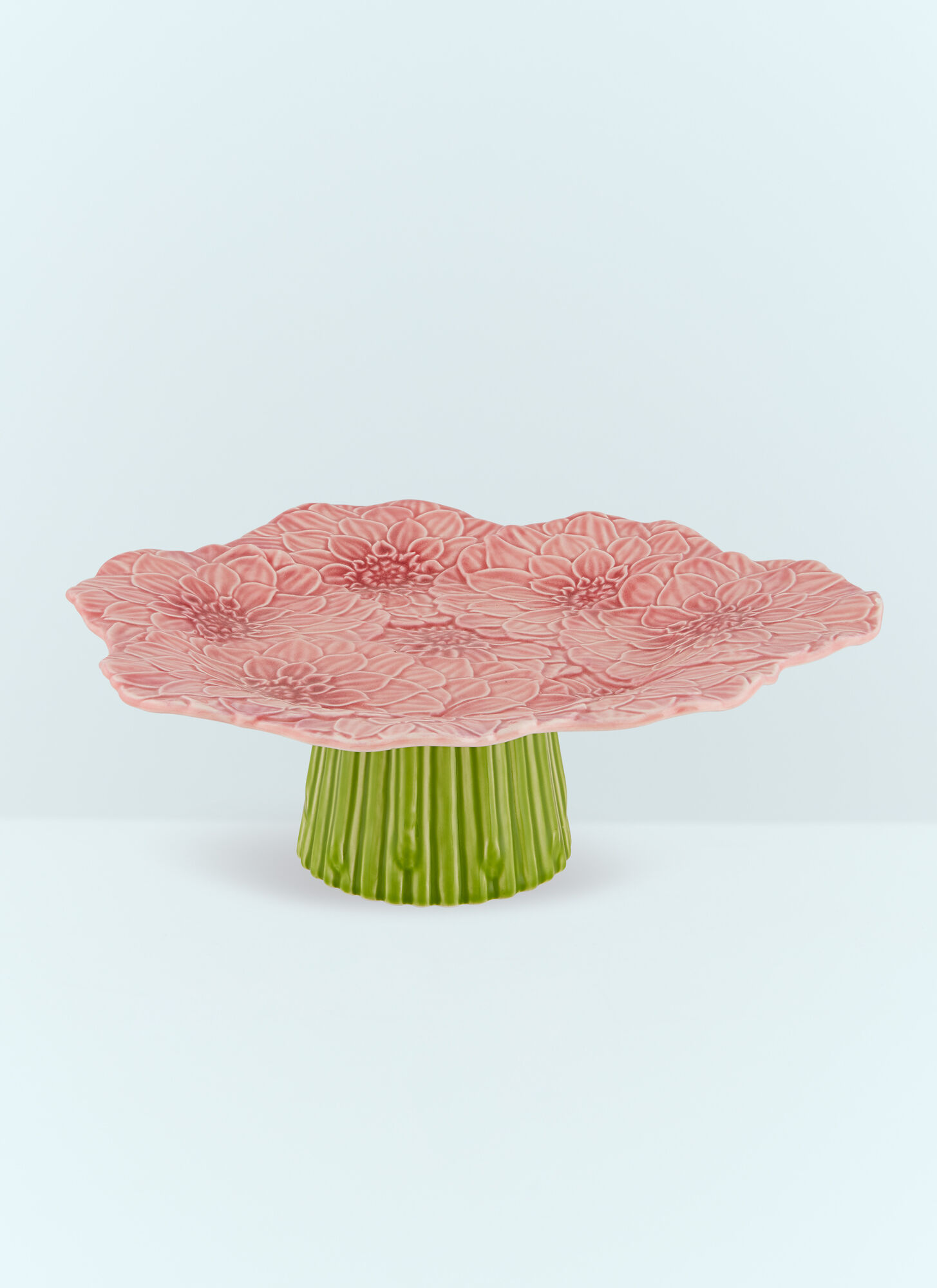 Bordallo Pinheiro Unisex Pink Maria Flor Cake Stand - Kitchen One Size