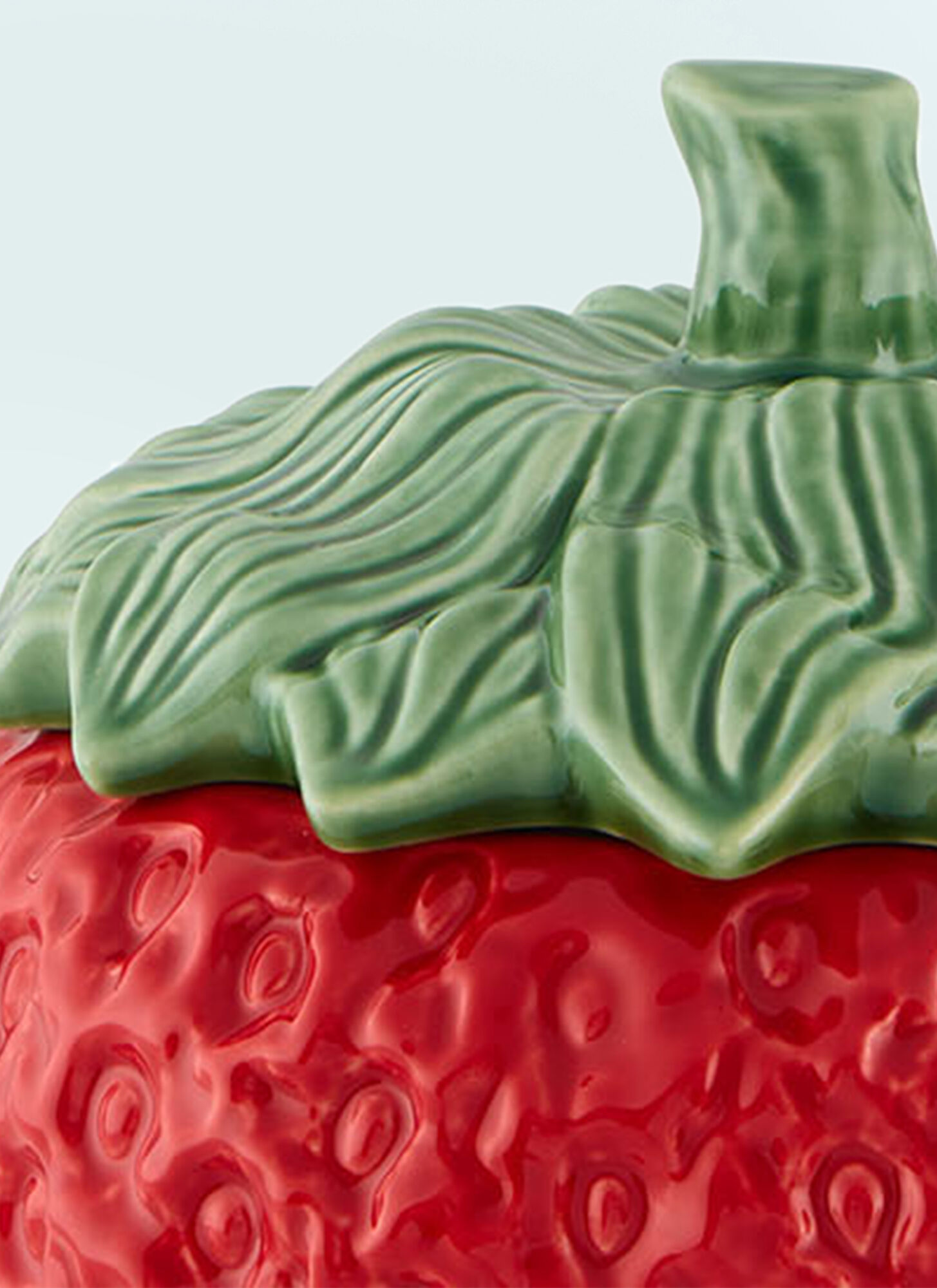  Bordallo Pinheiro Bordallo Pinheiro Morango Large Tureen -  Kitchen Red One Size 