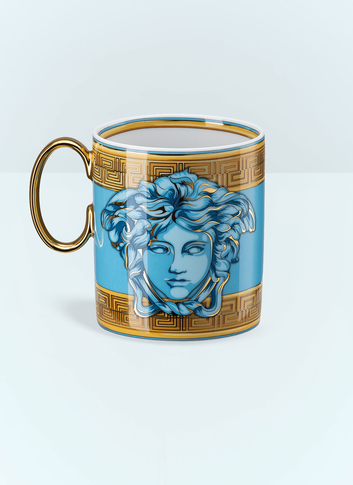  Rosenthal Rosenthal Medusa Amplified Mug -  Tea & Coffee Blue One Size 
