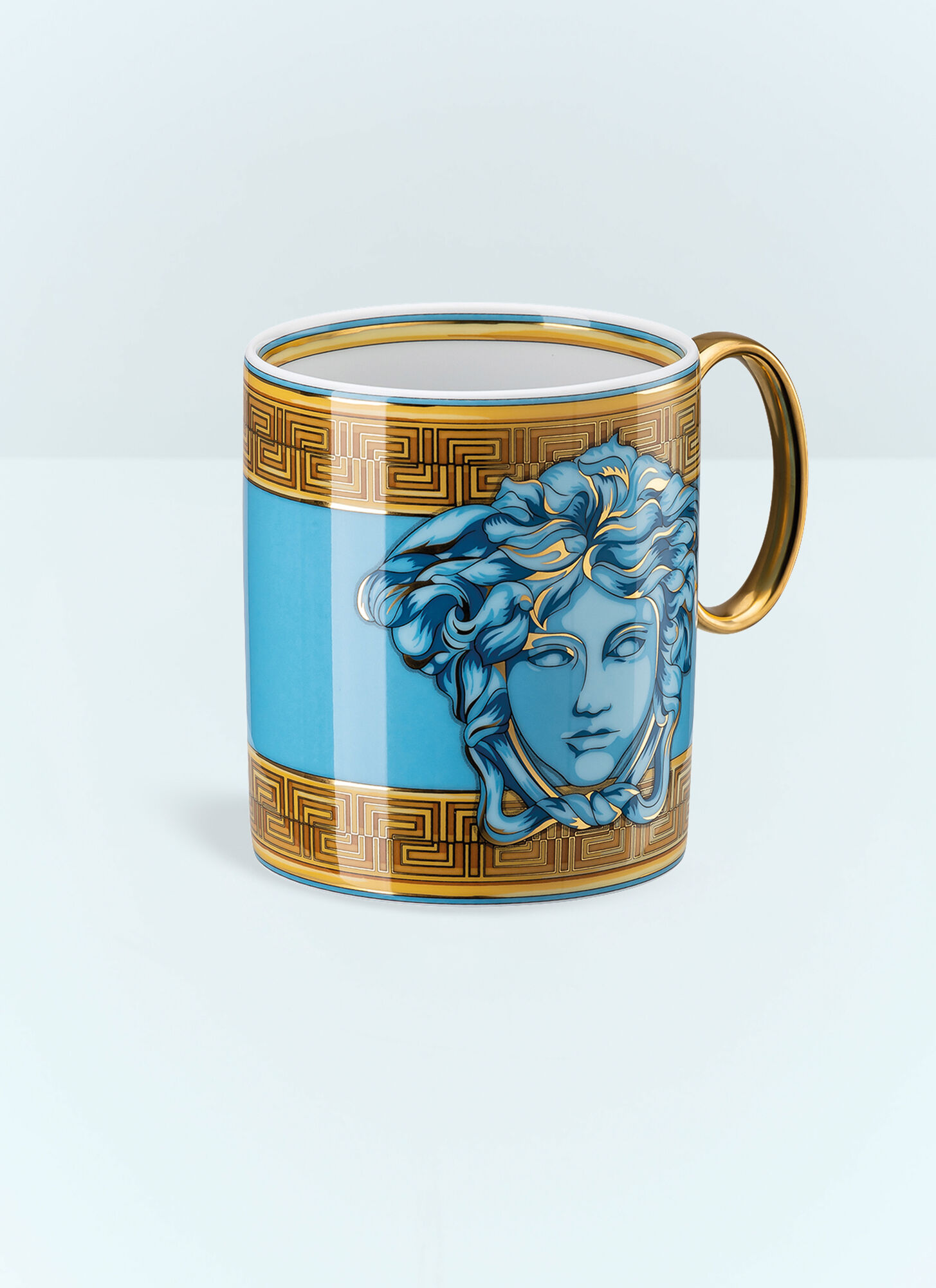 Rosenthal Rosenthal Medusa Amplified Mug -  Tea & Coffee Blue One Size 