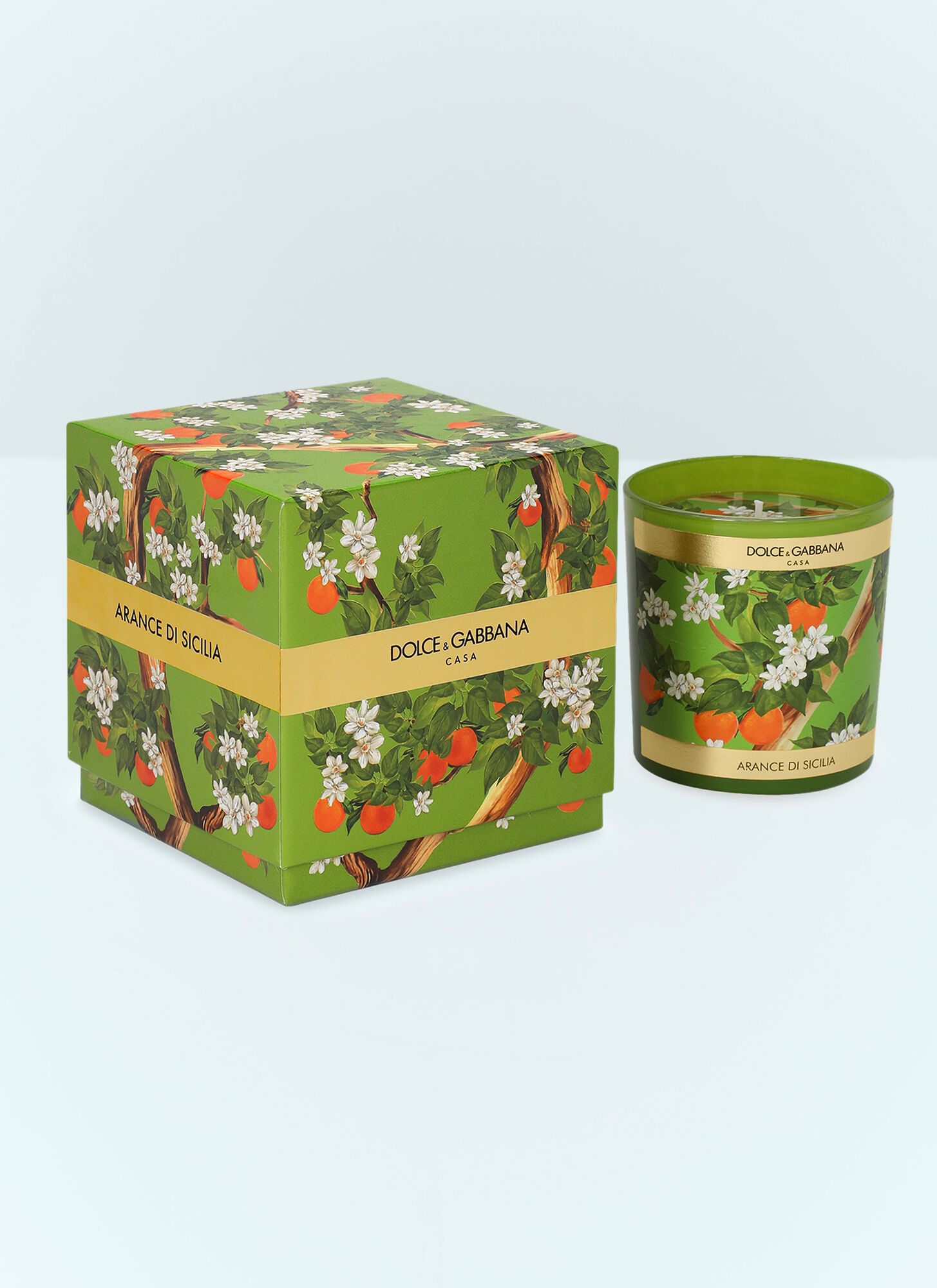  Dolce & Gabbana Casa Dolce & Gabbana Casa Sicilian Orange Scented Candle -  Bougies Et Parfums D'intérieur Green One Size 