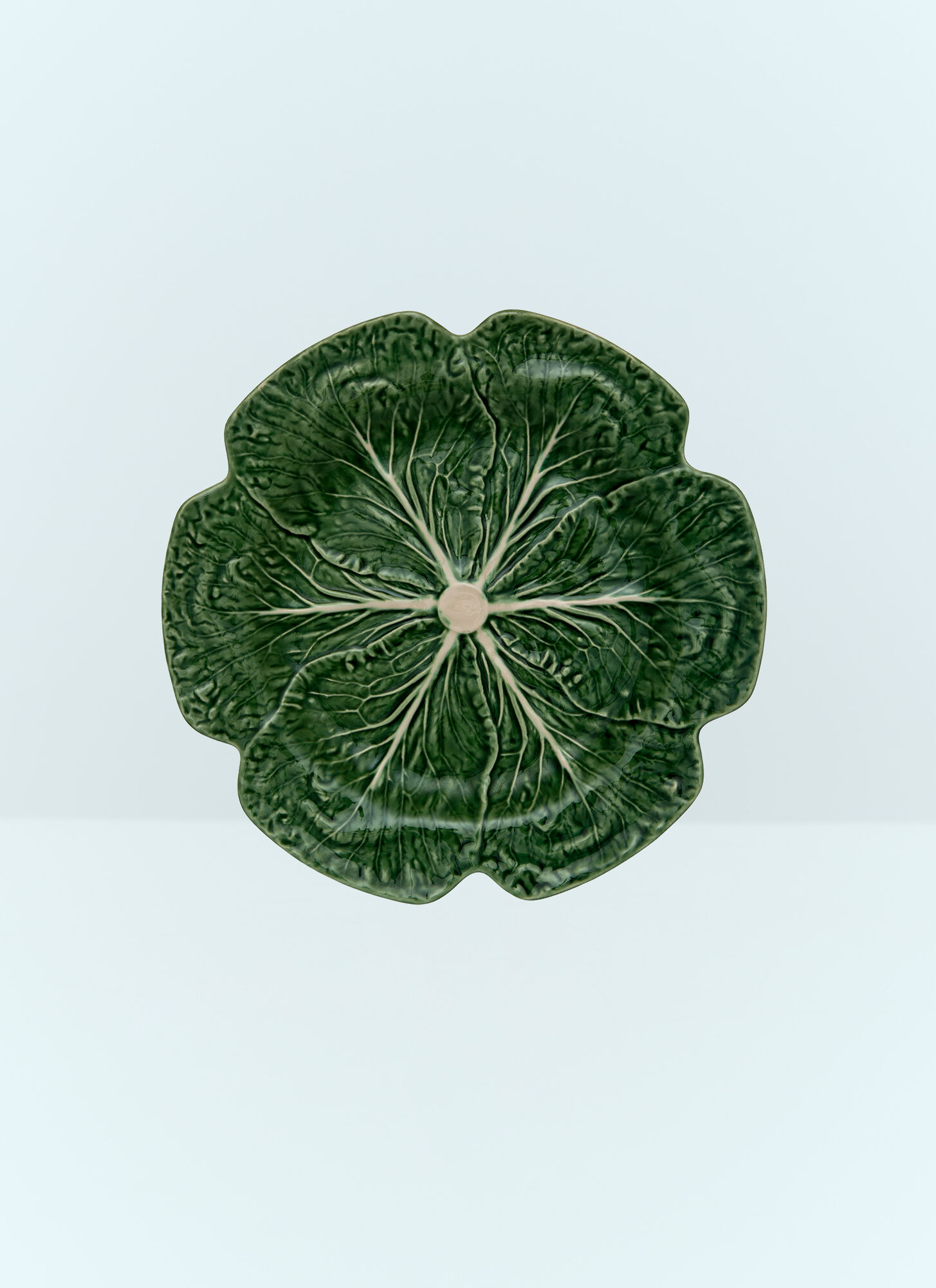  Bordallo Pinheiro Bordallo Pinheiro Set Of Two Couve Charger Plates -  Kitchen Green One Size 