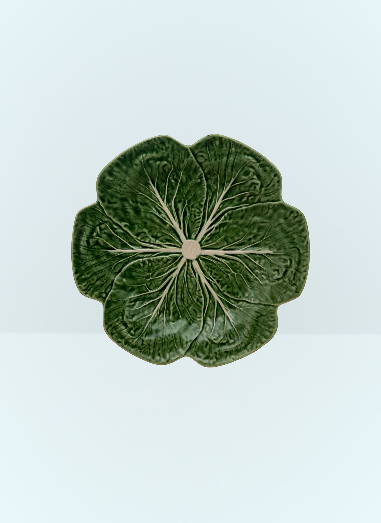  Bordallo Pinheiro Bordallo Pinheiro Set Of Four Couve Dinner Plates -  Kitchen Green One Size 