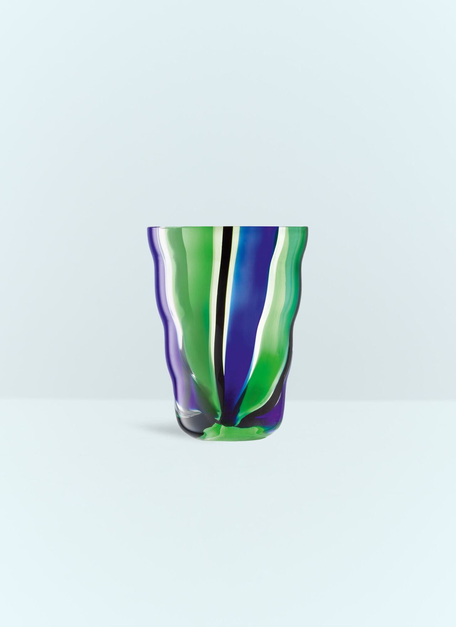  Lsa International Lsa International Set Of Two Folk Tumblers -  Glassware Multicolour One Size 