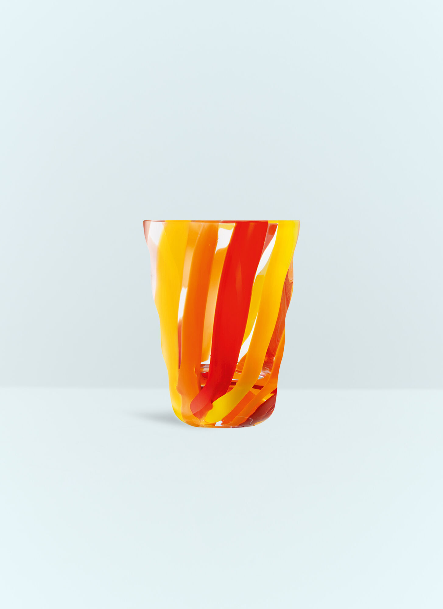  Lsa International Lsa International Set Of Two Folk Tumblers -  Glassware Multicolour One Size 