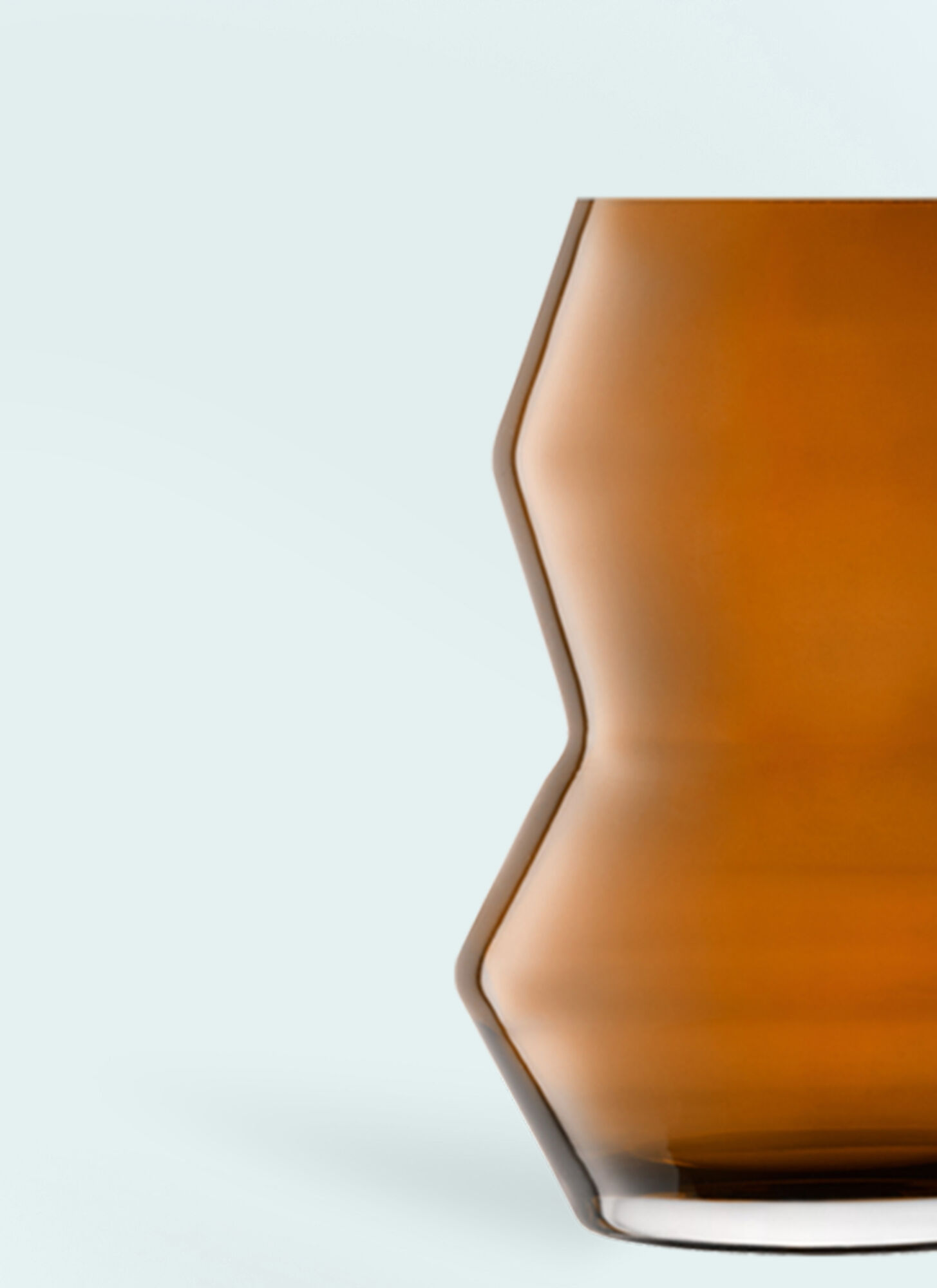 Lsa International Lsa International Small Sculpt Vase -  Vases Brown One Size 