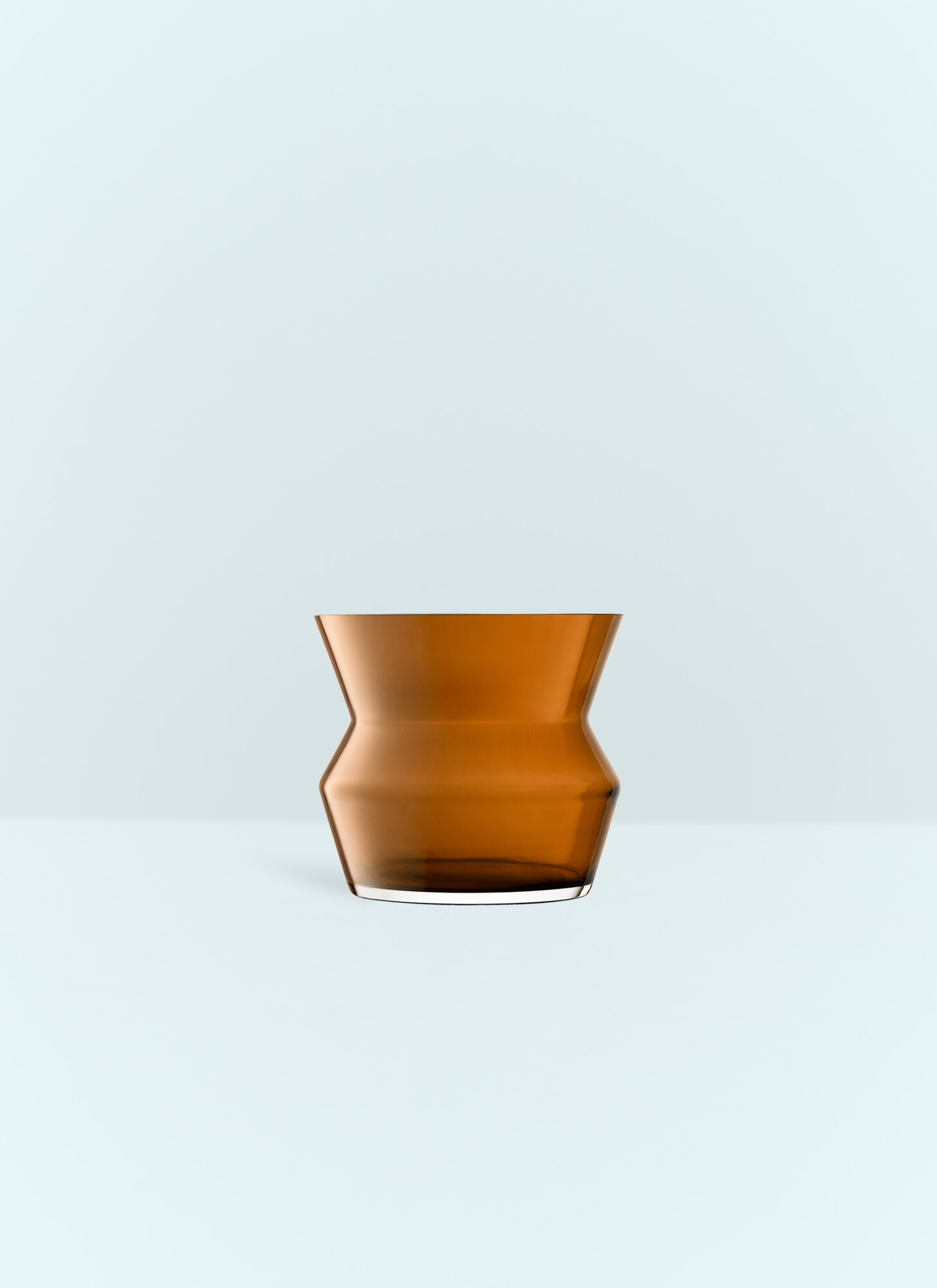 Lsa International Unisex Brown Medium Sculpt Vase - Vases One Size