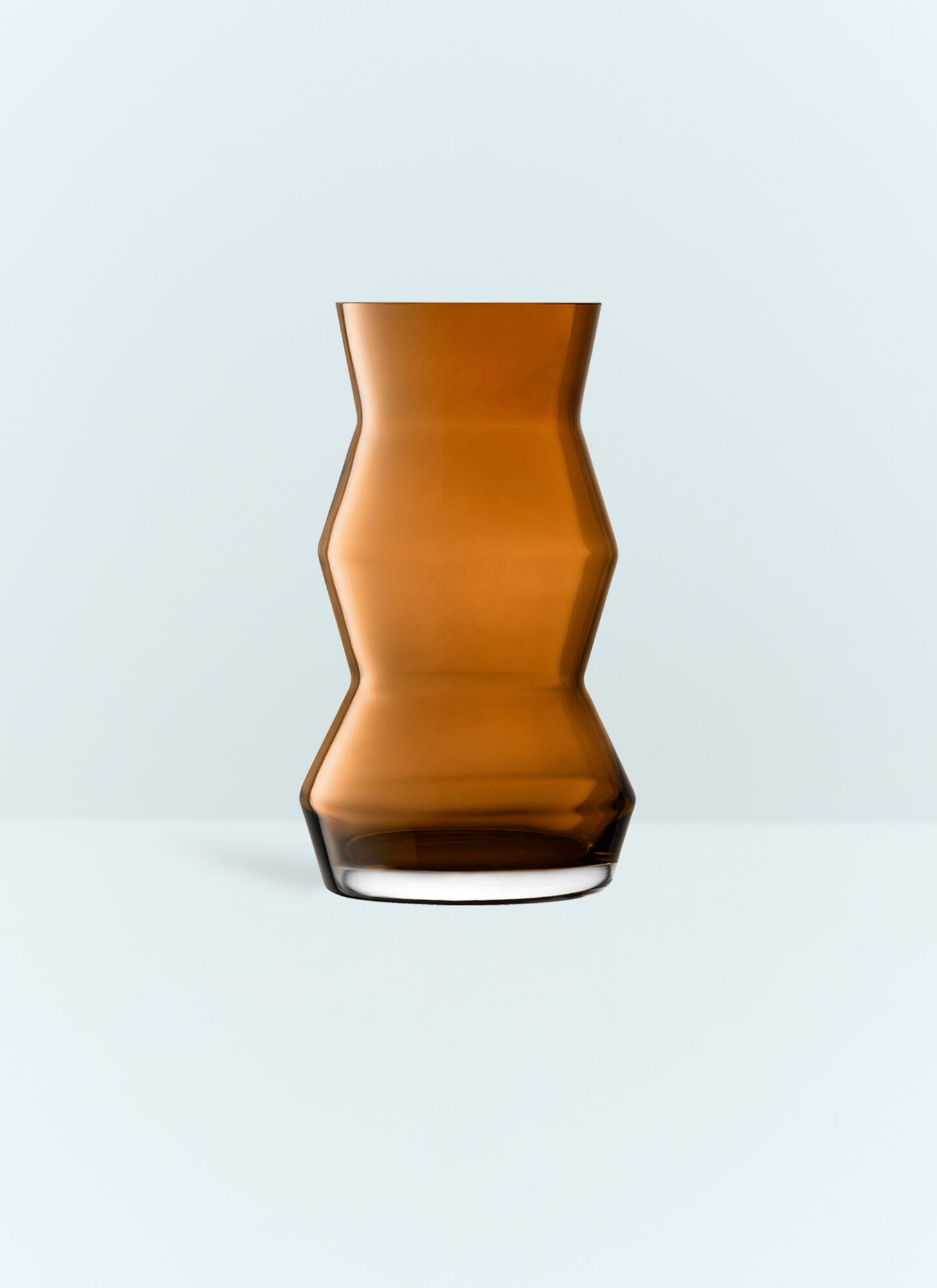 Lsa International Unisex Brown Large Sculpt Vase - Vases One Size