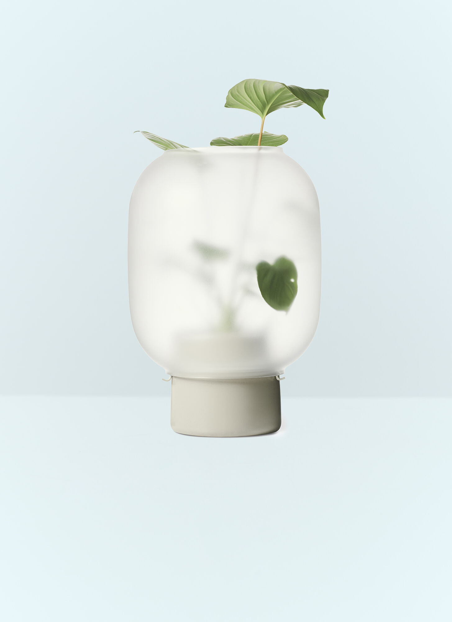 Gejst X Michael Rem Nebl Flowerpot In Grey