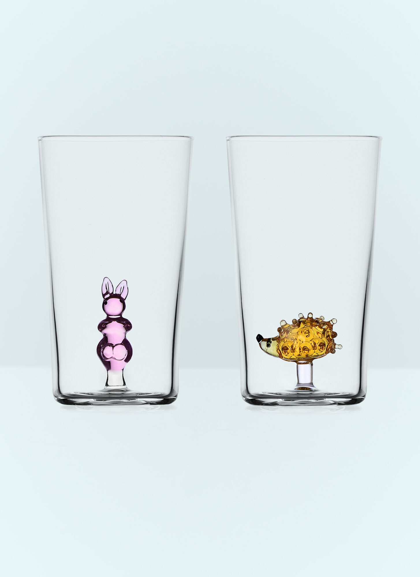  Ichendorf Milano Ichendorf Milano Set Of Six Animal Farm Glasses -  Glassware Multicolour One Size 