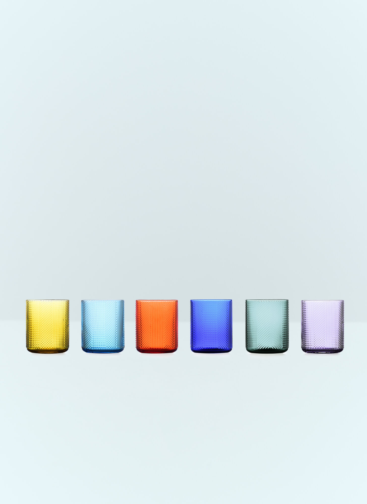 Ichendorf Milano Unisex Multicolour Set Of Six Kokhi Tumblers - Glassware One Size