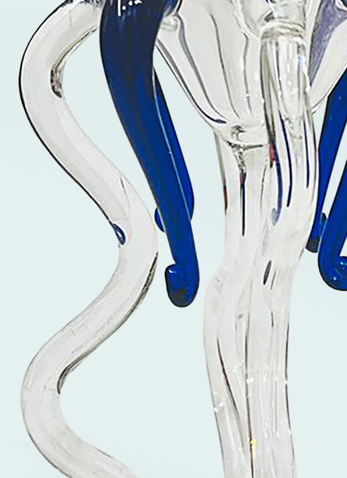  Les-ottomans Les-ottomans Medusa Glass -  Glassware Blue One Size 
