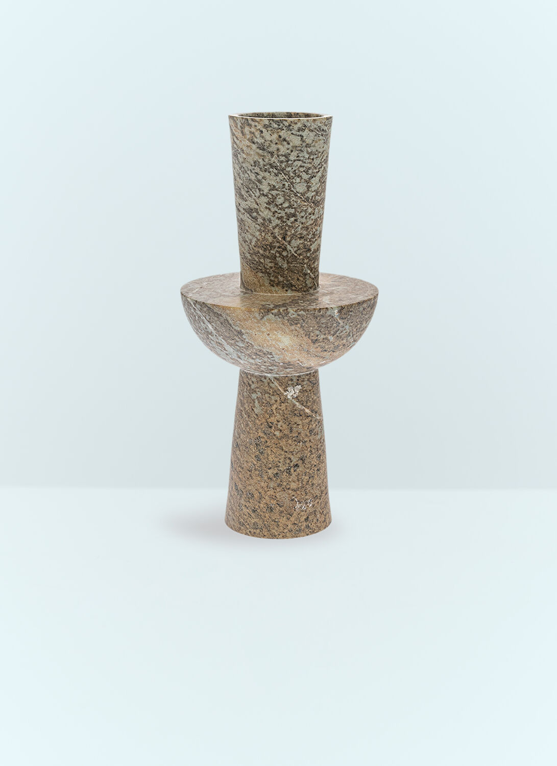 Gardeco Totem Vase 03 In Brown