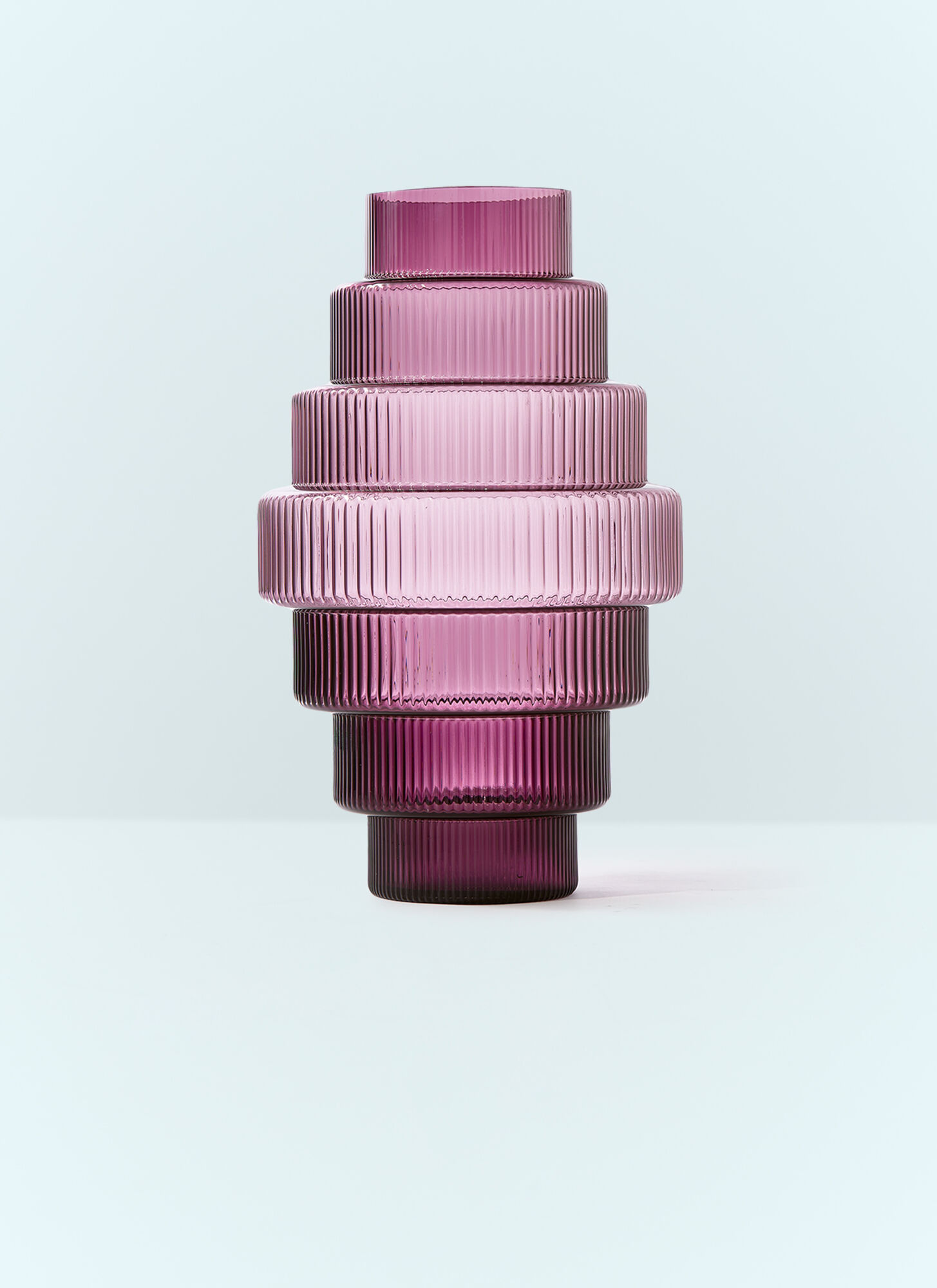 Polspotten Unisex Purple Extra Large Steps Vase - Vases One Size