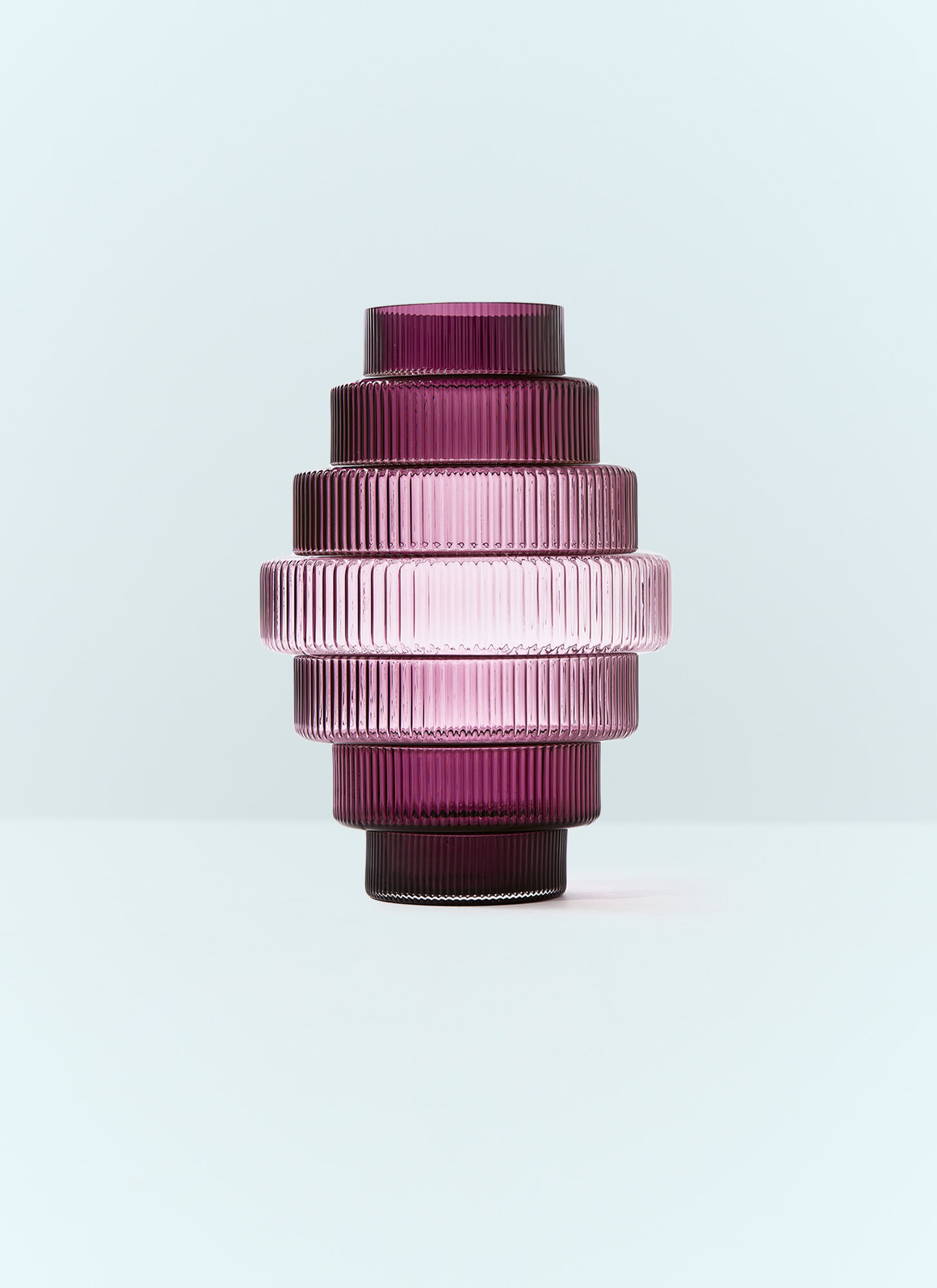 Polspotten Unisex Purple Large Steps Vase - Vases One Size