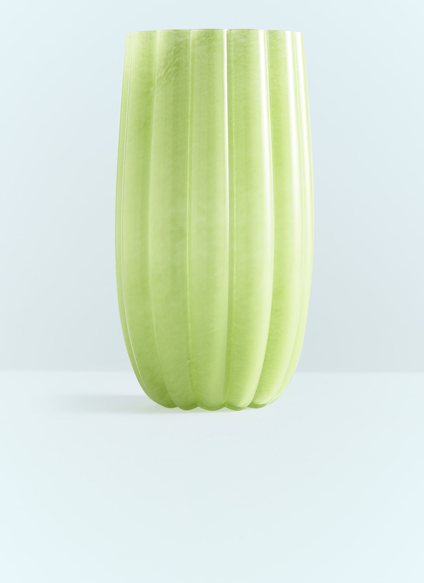 Polspotten Unisex Green Large Melon Vase - Vases One Size
