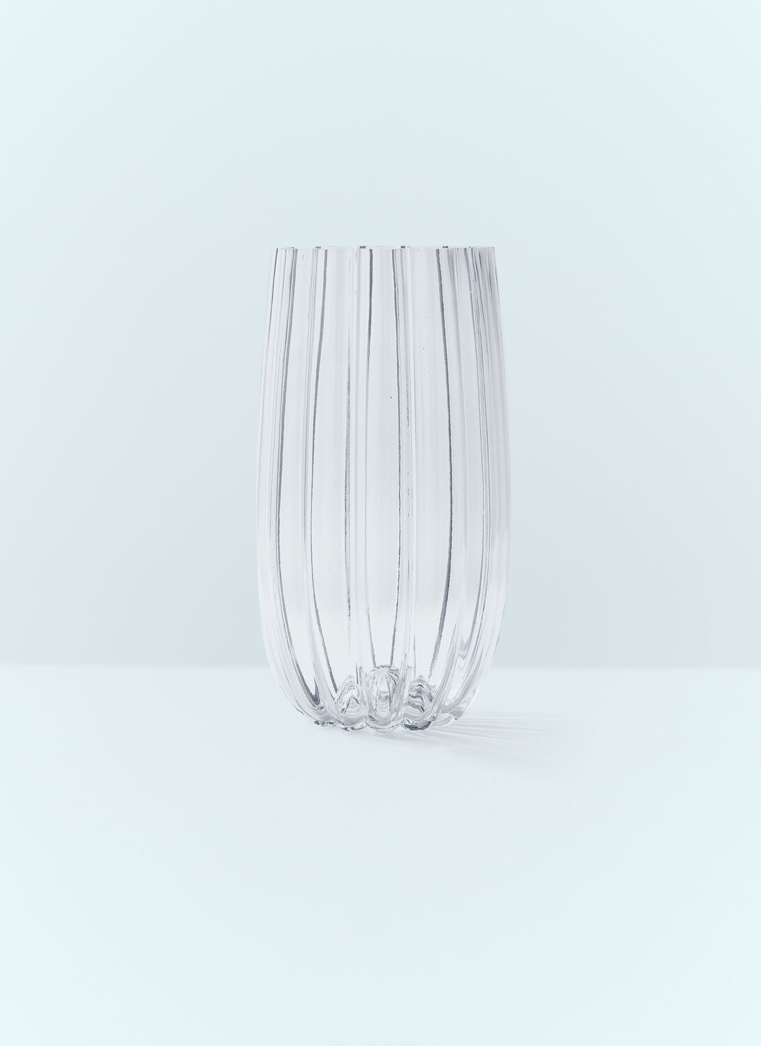 Polspotten Large Melon Vase In Clear