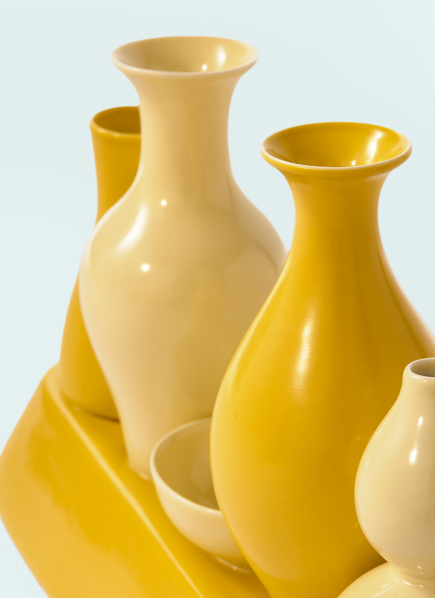  Polspotten Polspotten Shanghai Vase -  Vases Yellow One Size 