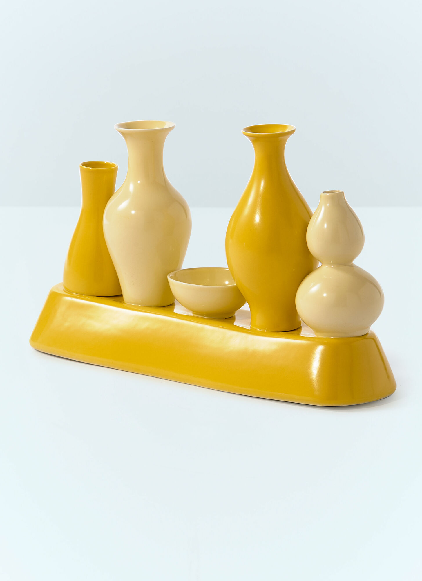  Polspotten Polspotten Shanghai Vase -  Vases Yellow One Size 