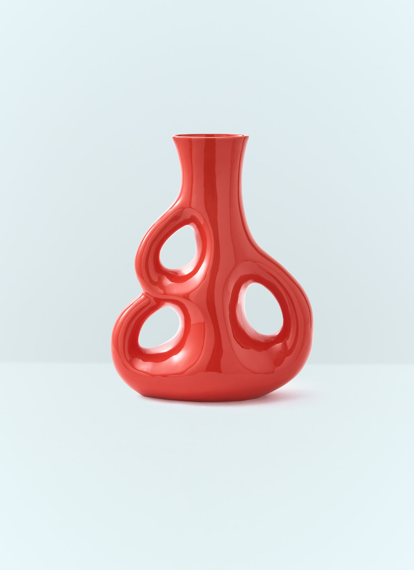 Polspotten Unisex Orange Three Ears Vase - Vases One Size