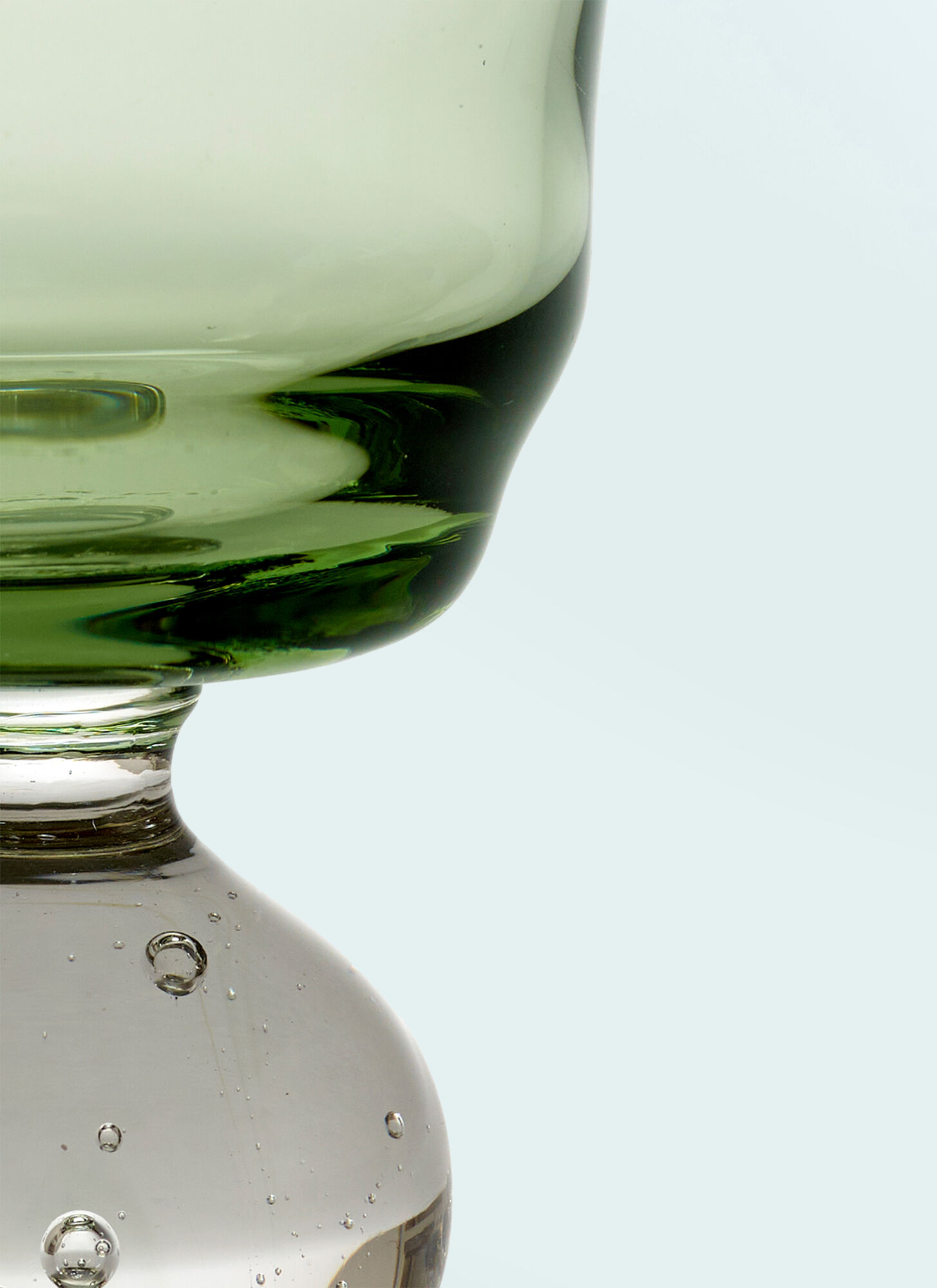  Serax Serax Set Of Six Small Eternal Snow Stemmed Glasses -  Glassware Green One Size 