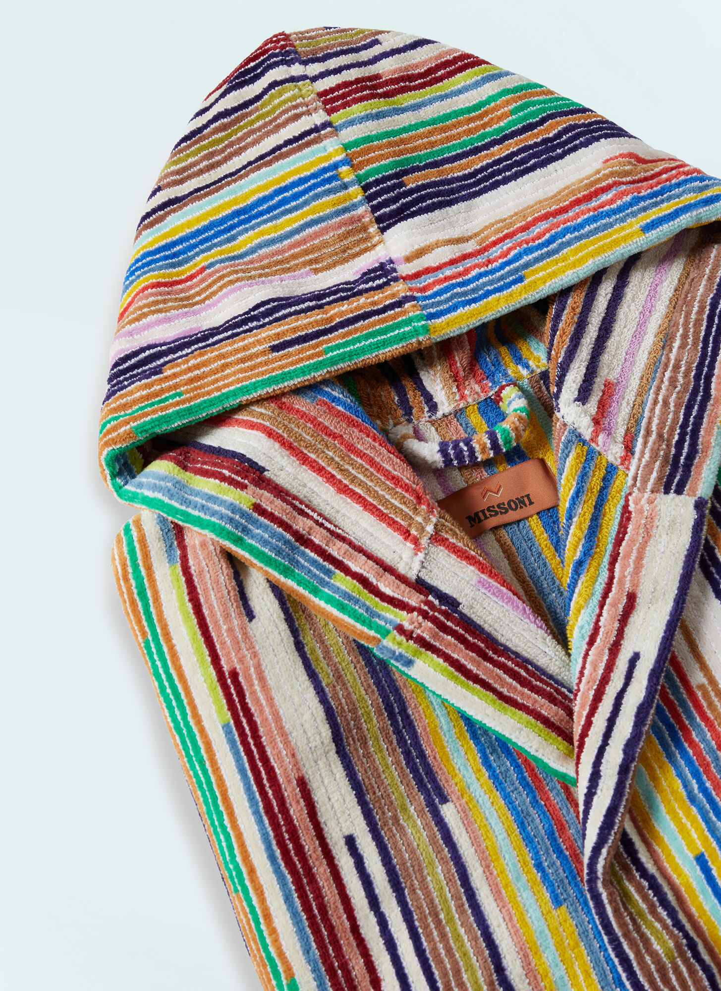  Missoni Missoni Melody Hooded Bathrobe -  Bathroom Multicolour Xl 