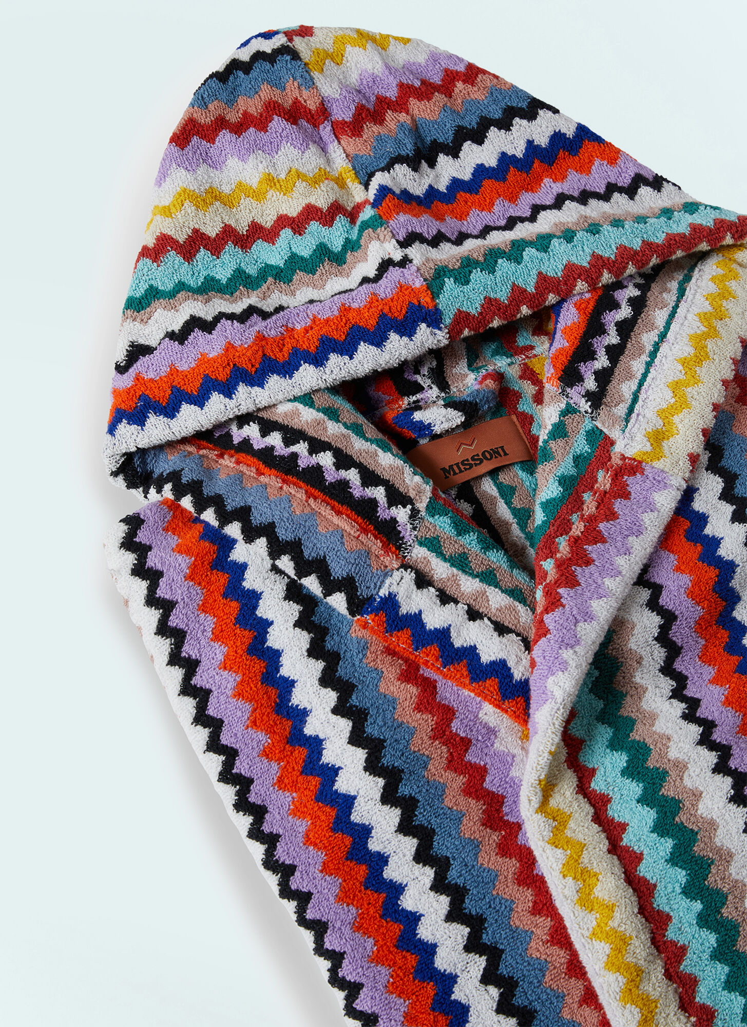  Missoni Missoni Riverbero Hooded Bathrobe -  Bathroom Multicolour L 