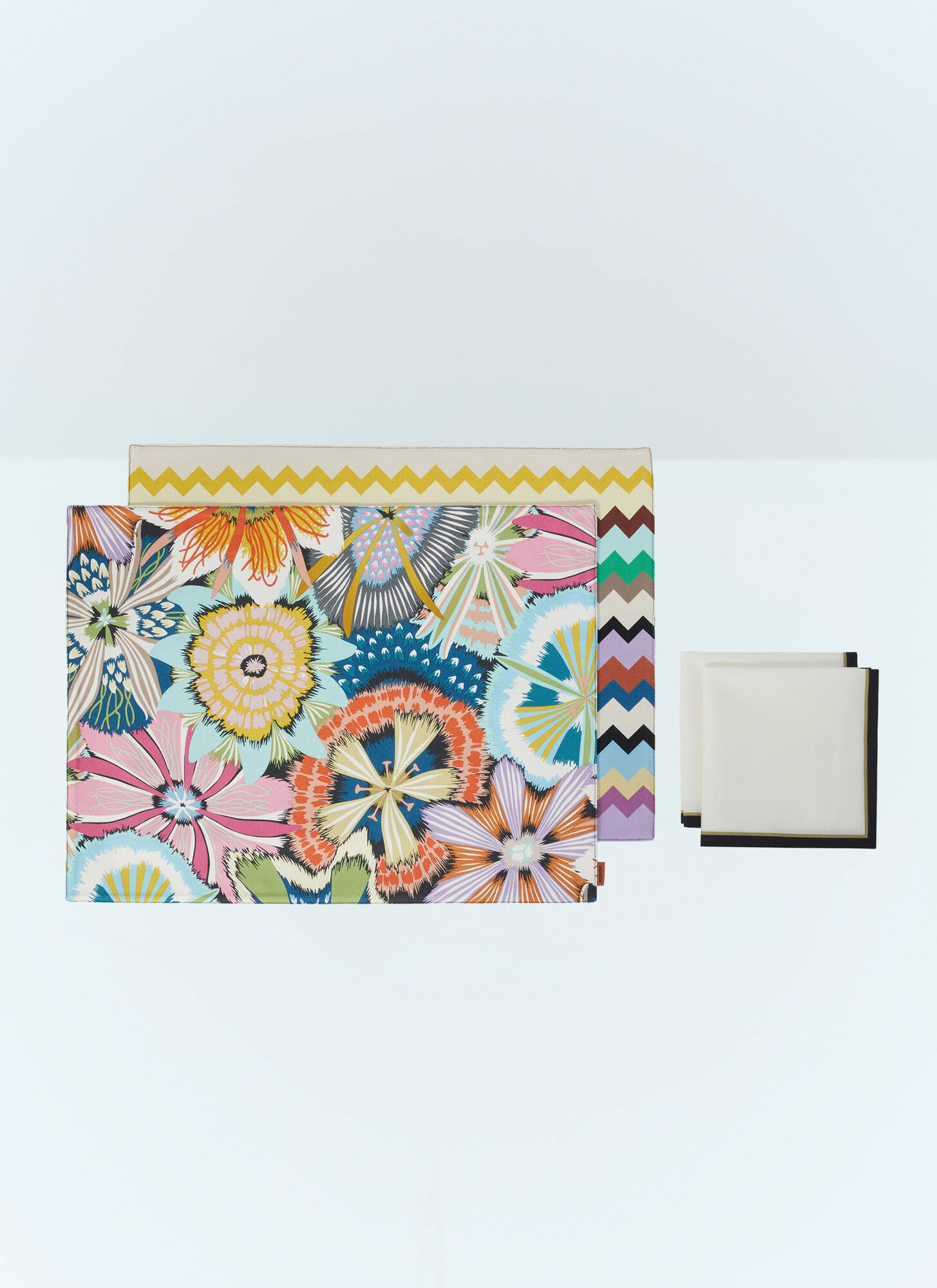 Missoni Unisex Multicolour Set Of Alice And Valparaiso Placemat And Napkin - Kitchen One Size