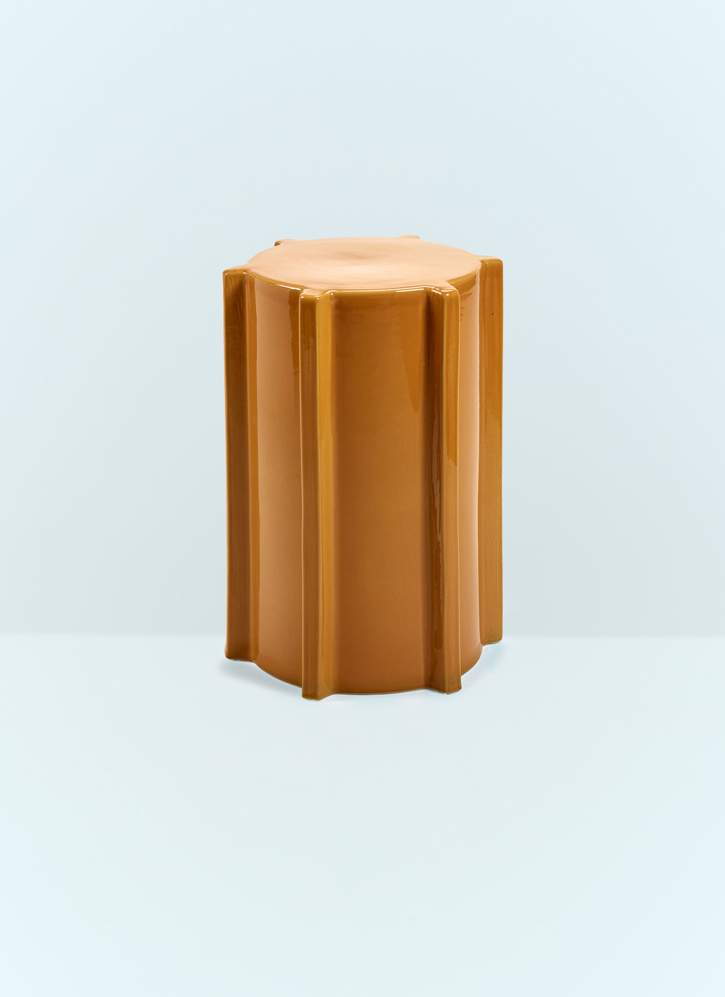 Serax Unisex Orange Pawn Side Table - Furniture One Size