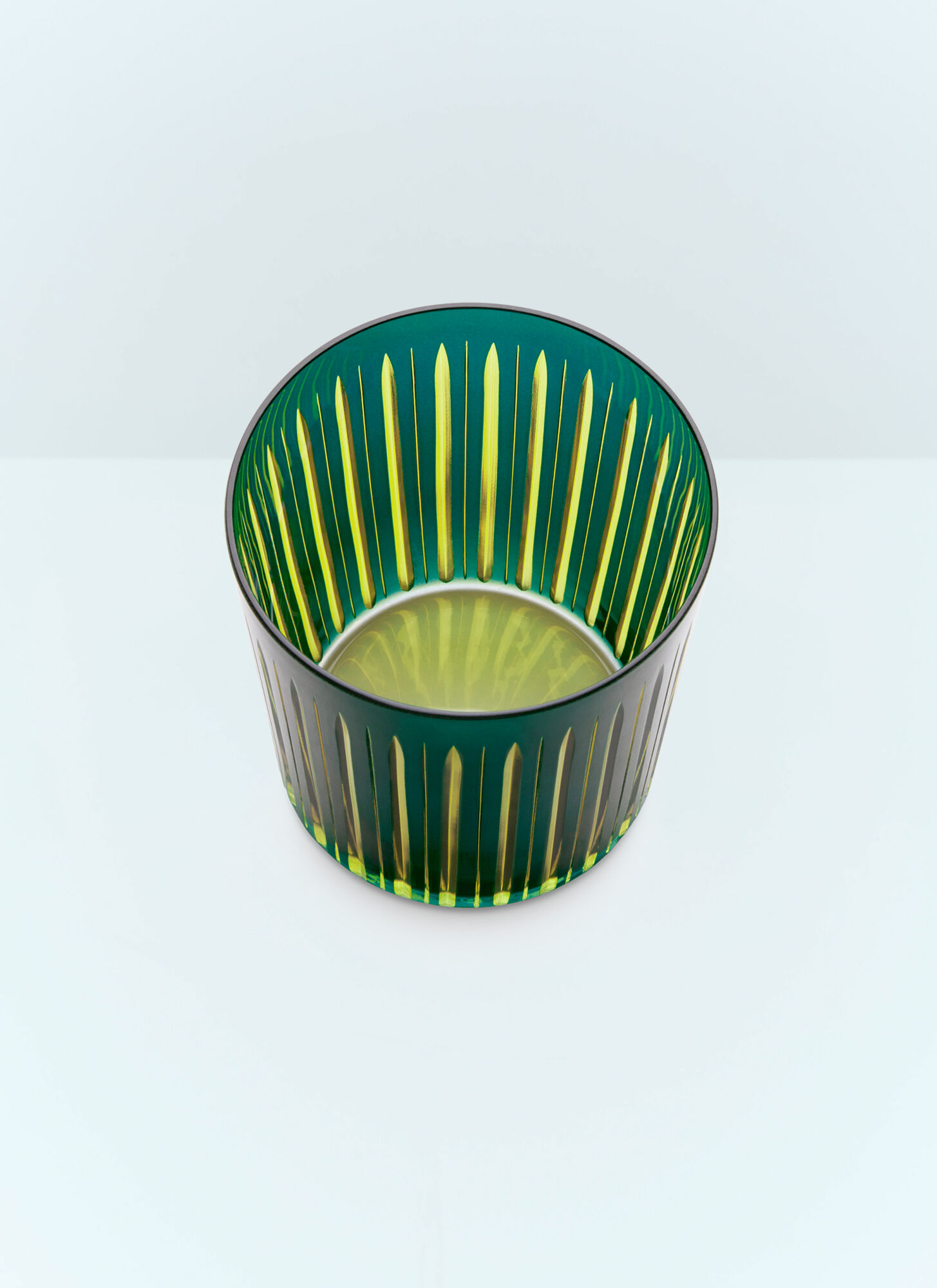  L'objet L'objet Set Of Four Prism Cocktail Glasses -  Glassware Green One Size 