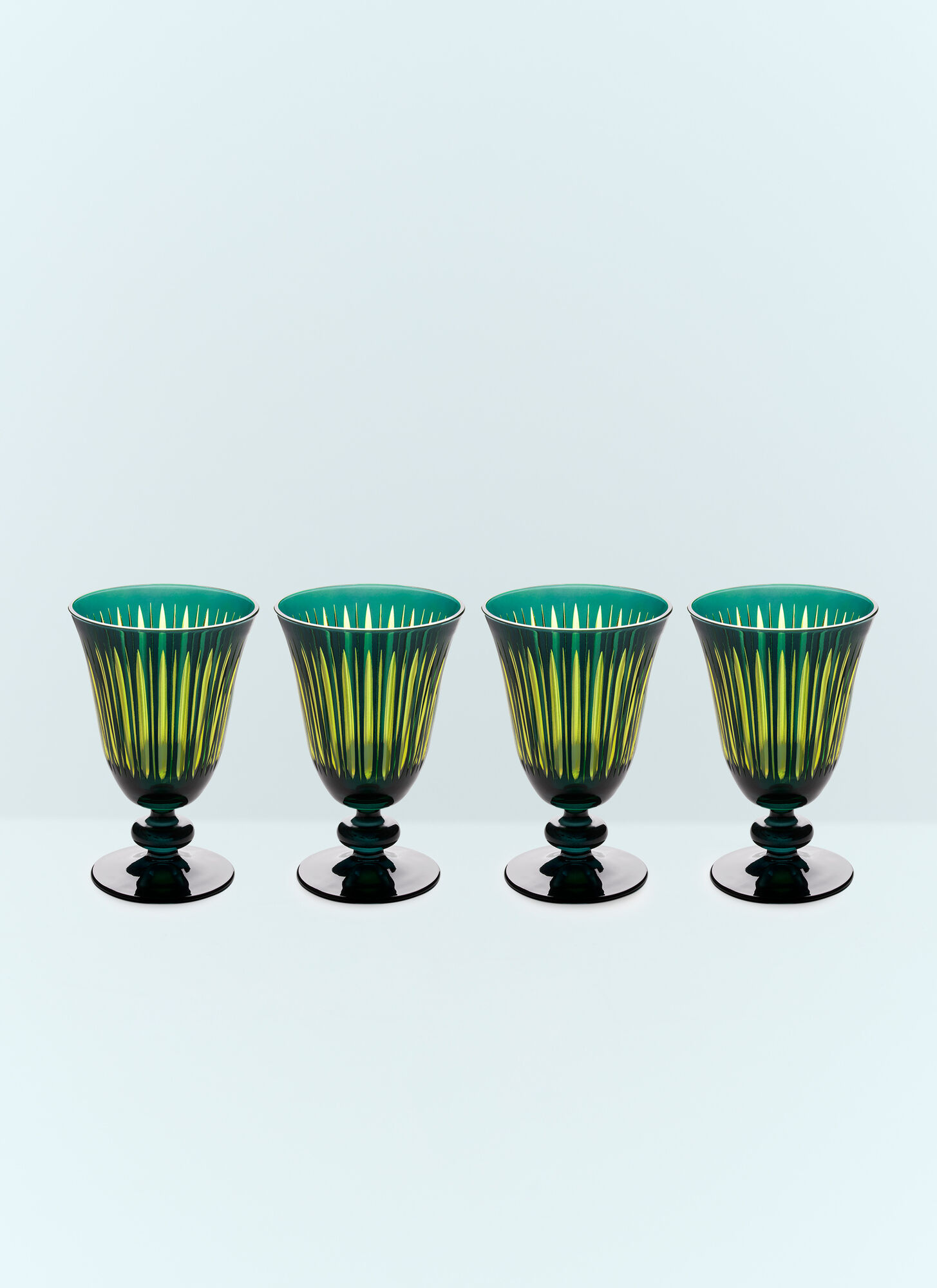 L'objet Glassware Green Uni In Green