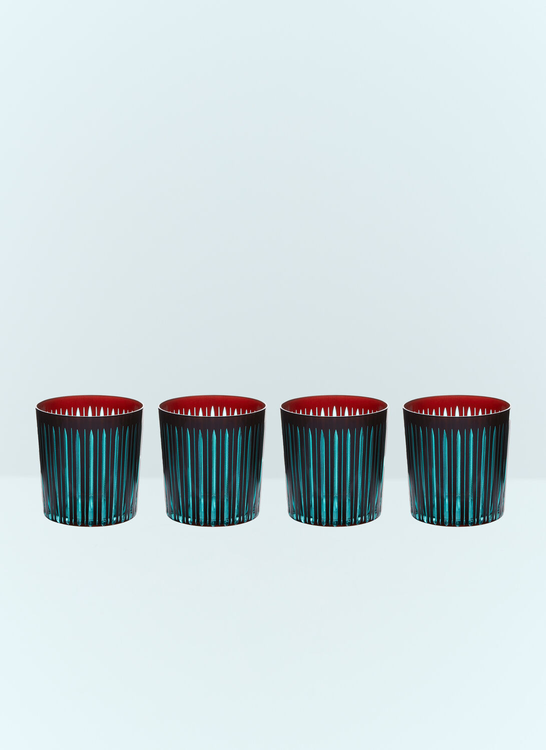 L'objet Glassware Bordeaux Uni In Burgundy