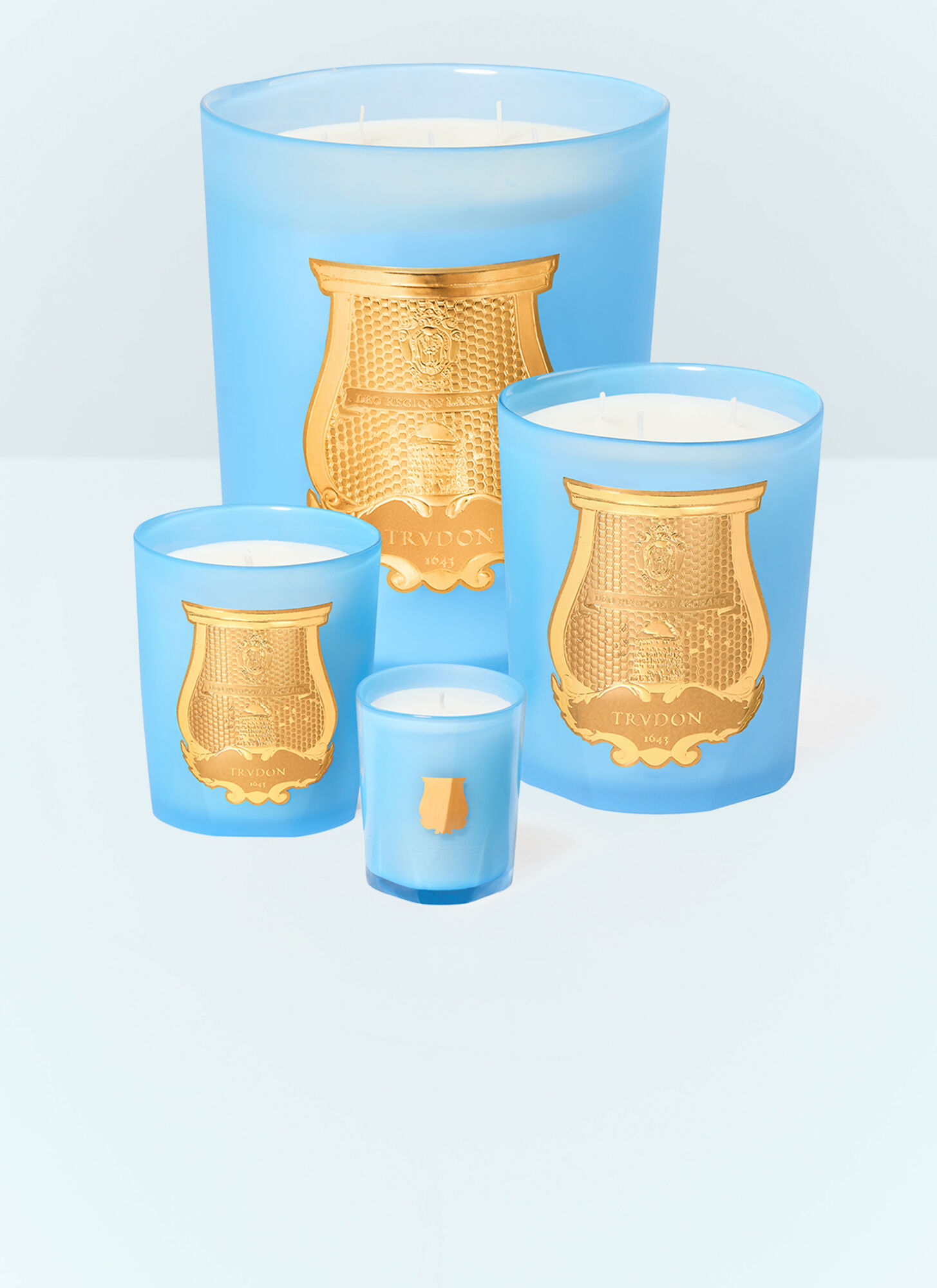  Trudon Trudon Versailles Mini Candle -  Candles & Scents Blue One Size 