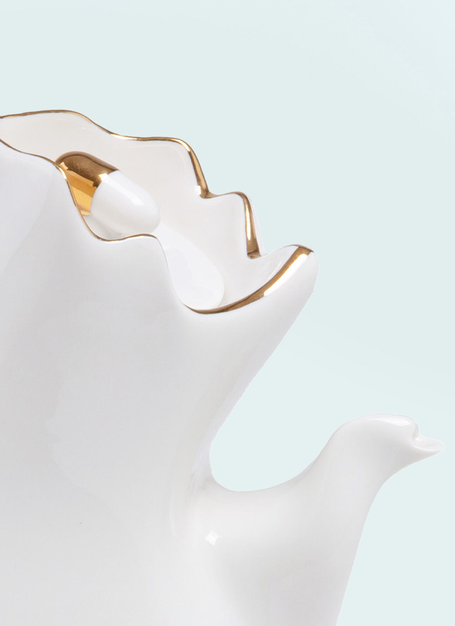  Seletti Seletti Meltdown Teapot -  Tea & Coffee White One Size 
