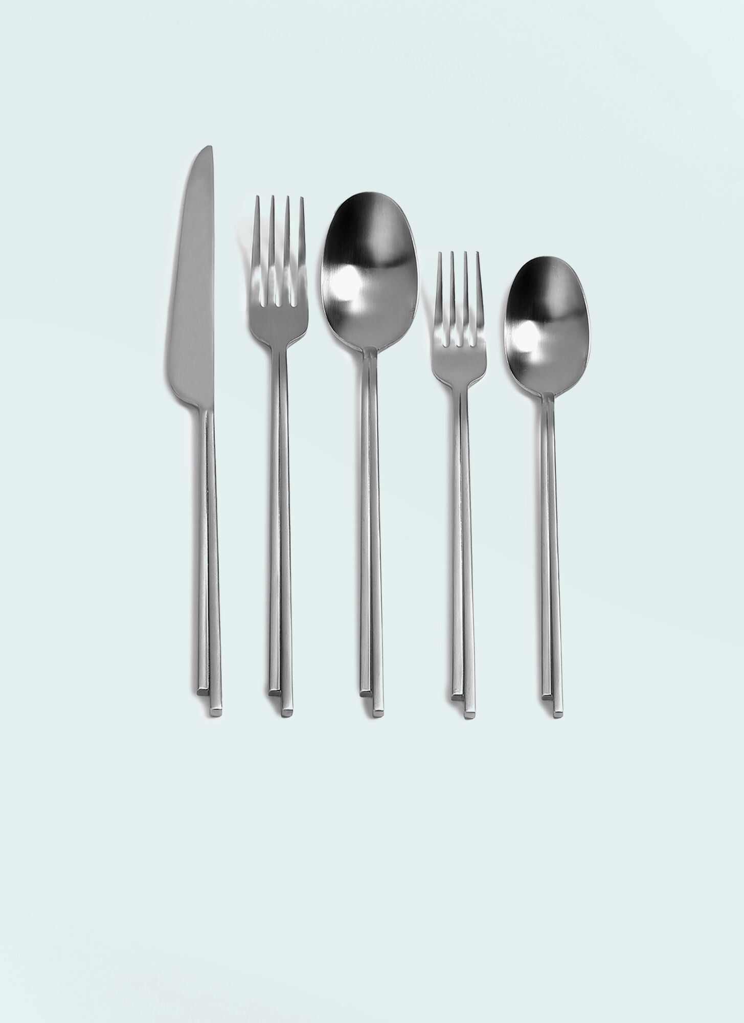 Serax Unisex Silver Dune Cutlery Set - Arts De La Table One Size