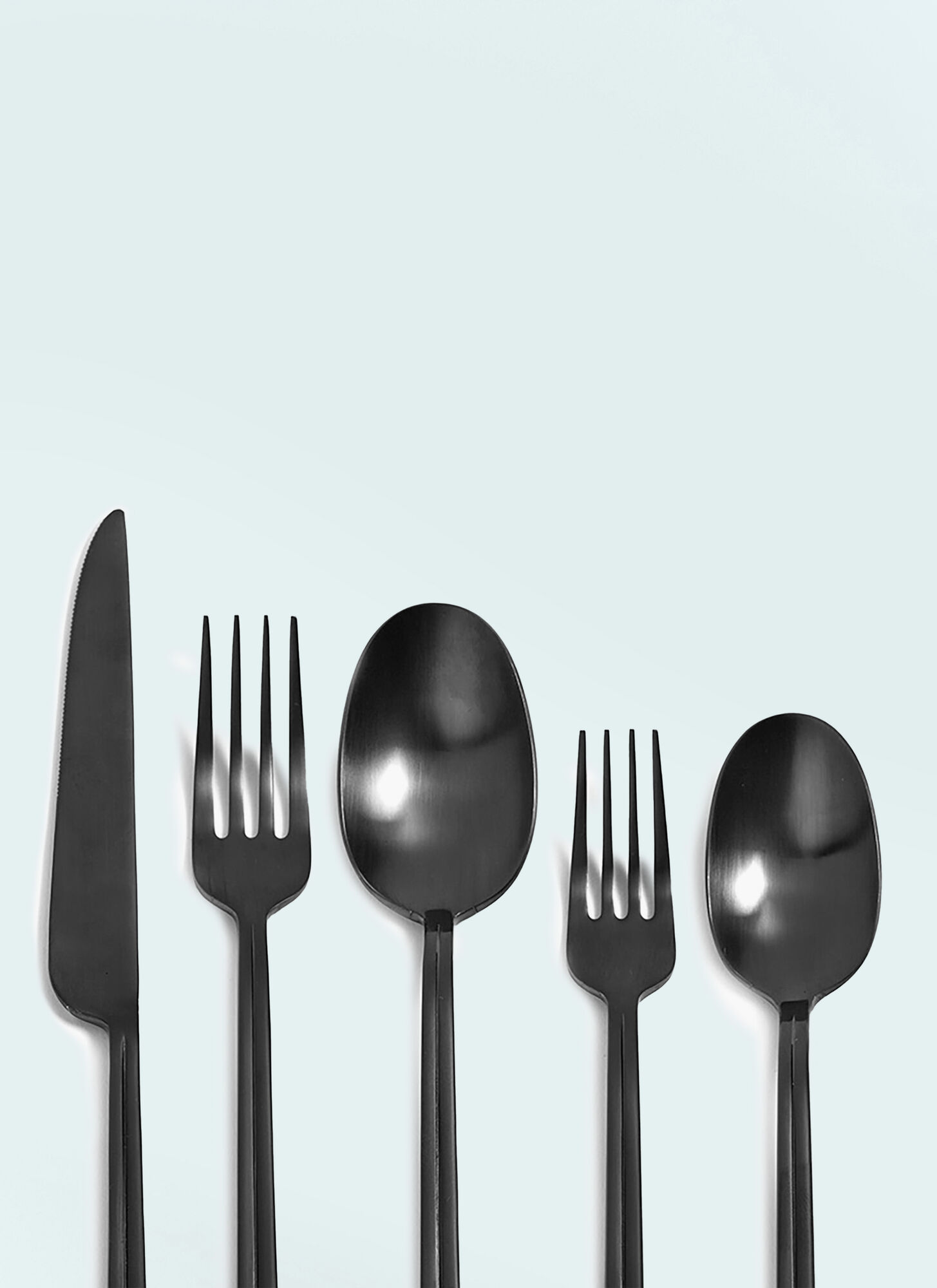  Serax Serax Dune Cutlery Set -  Kitchen Black One Size 