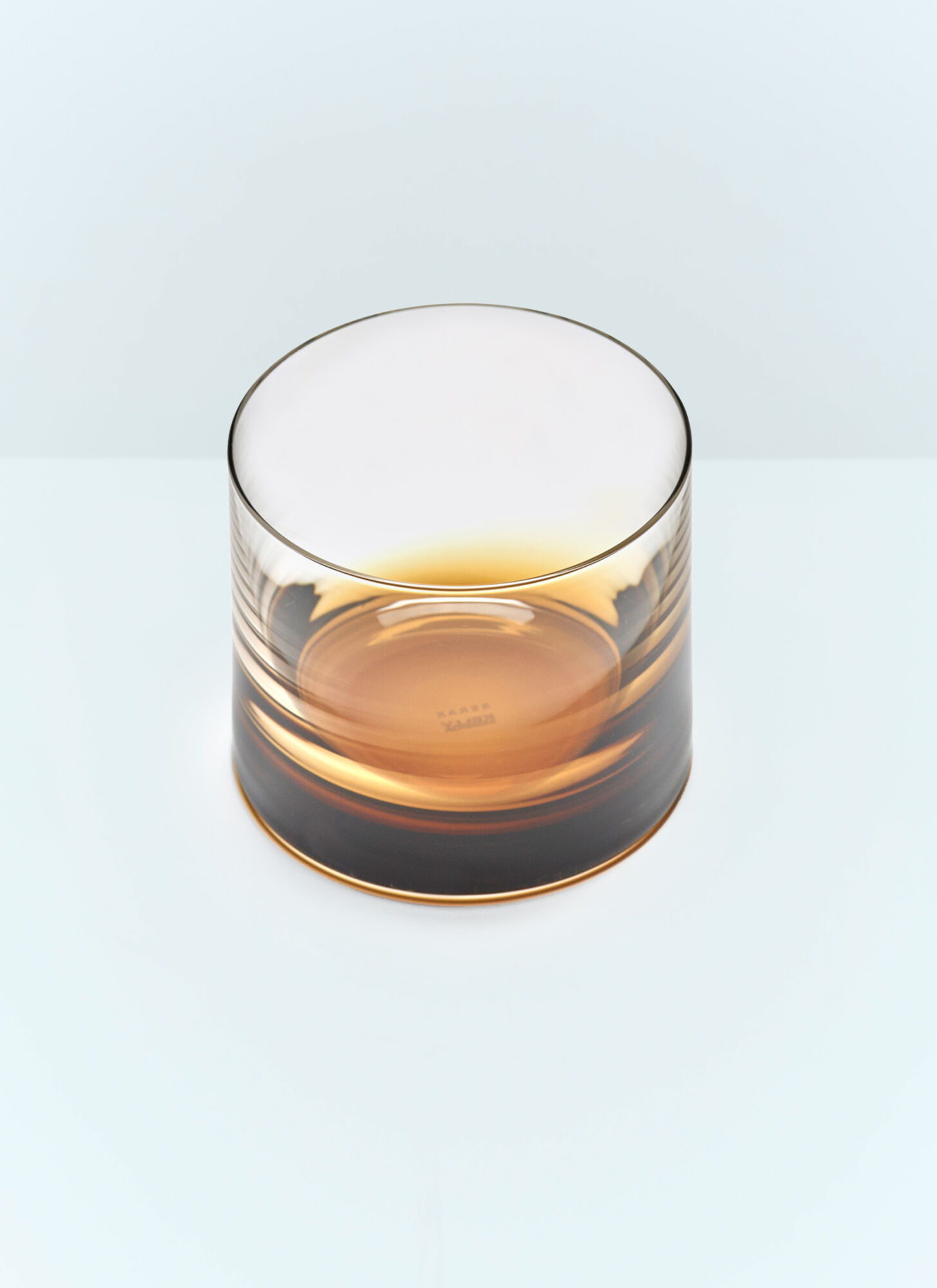  Serax Serax Set Of Four Amber Zuma Tumblers -  Glassware Brown One Size 