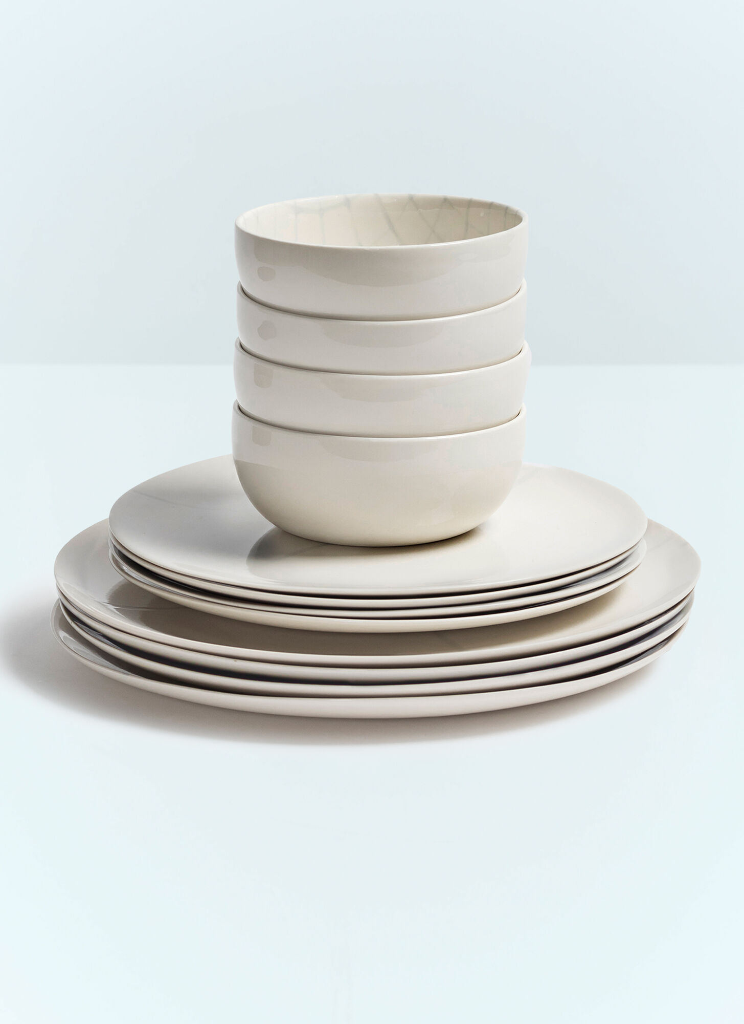 Serax Unisex White Zuma Dinner Set - Kitchen One Size
