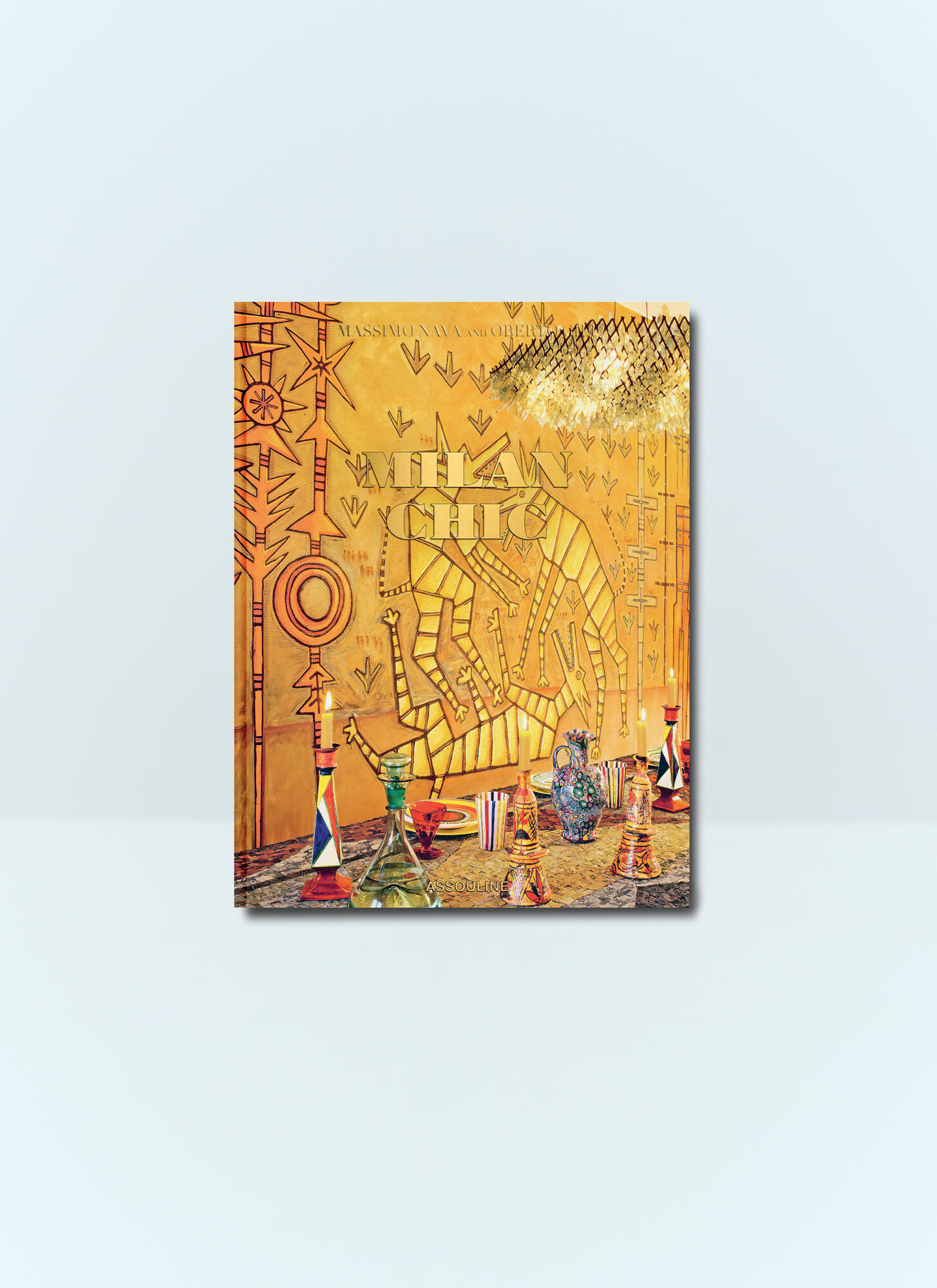 Assouline Unisex Yellow Milan Chic - Books One Size