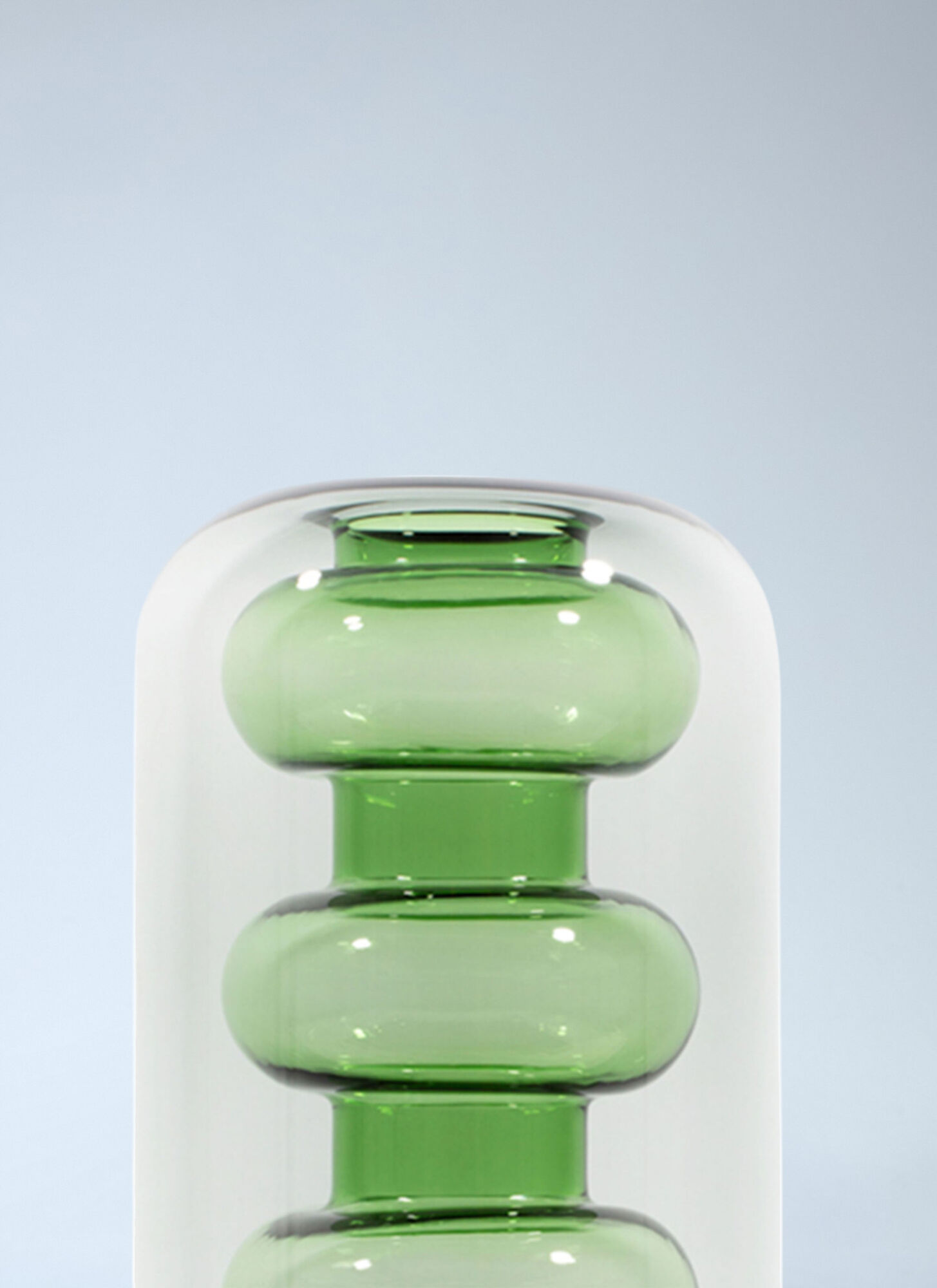  Tom Dixon Tom Dixon Tall Bump Vase -  Vases Green One Size 