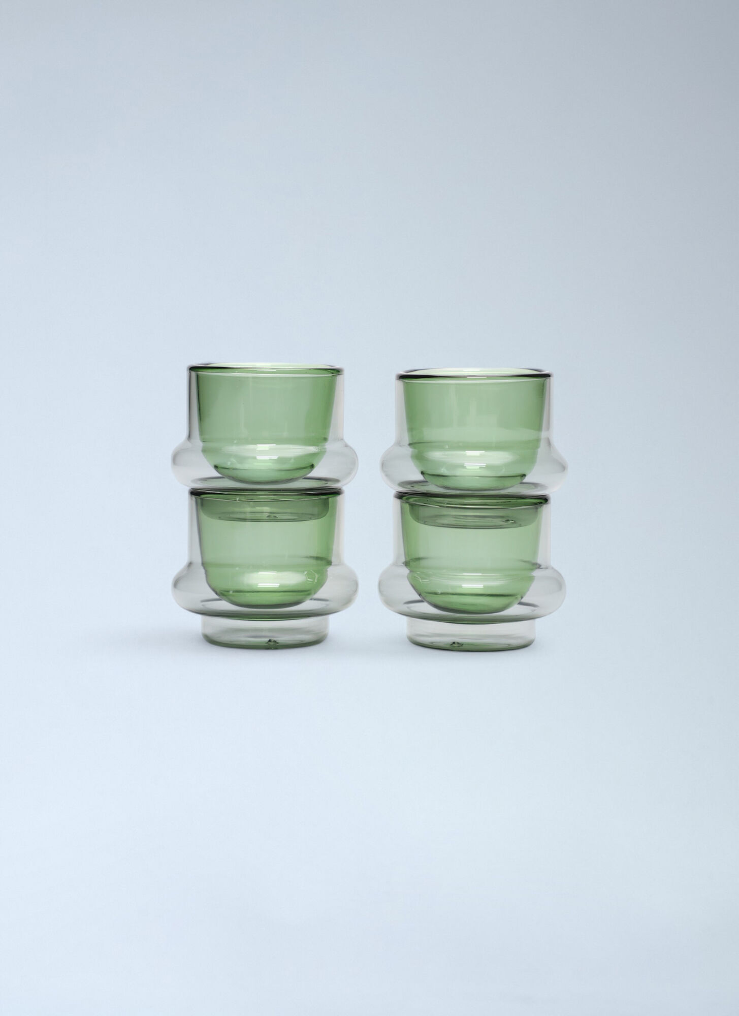  Tom Dixon Tom Dixon Set Of Four Bump Espresso Cups -  Tea & Coffee Grey One Size 