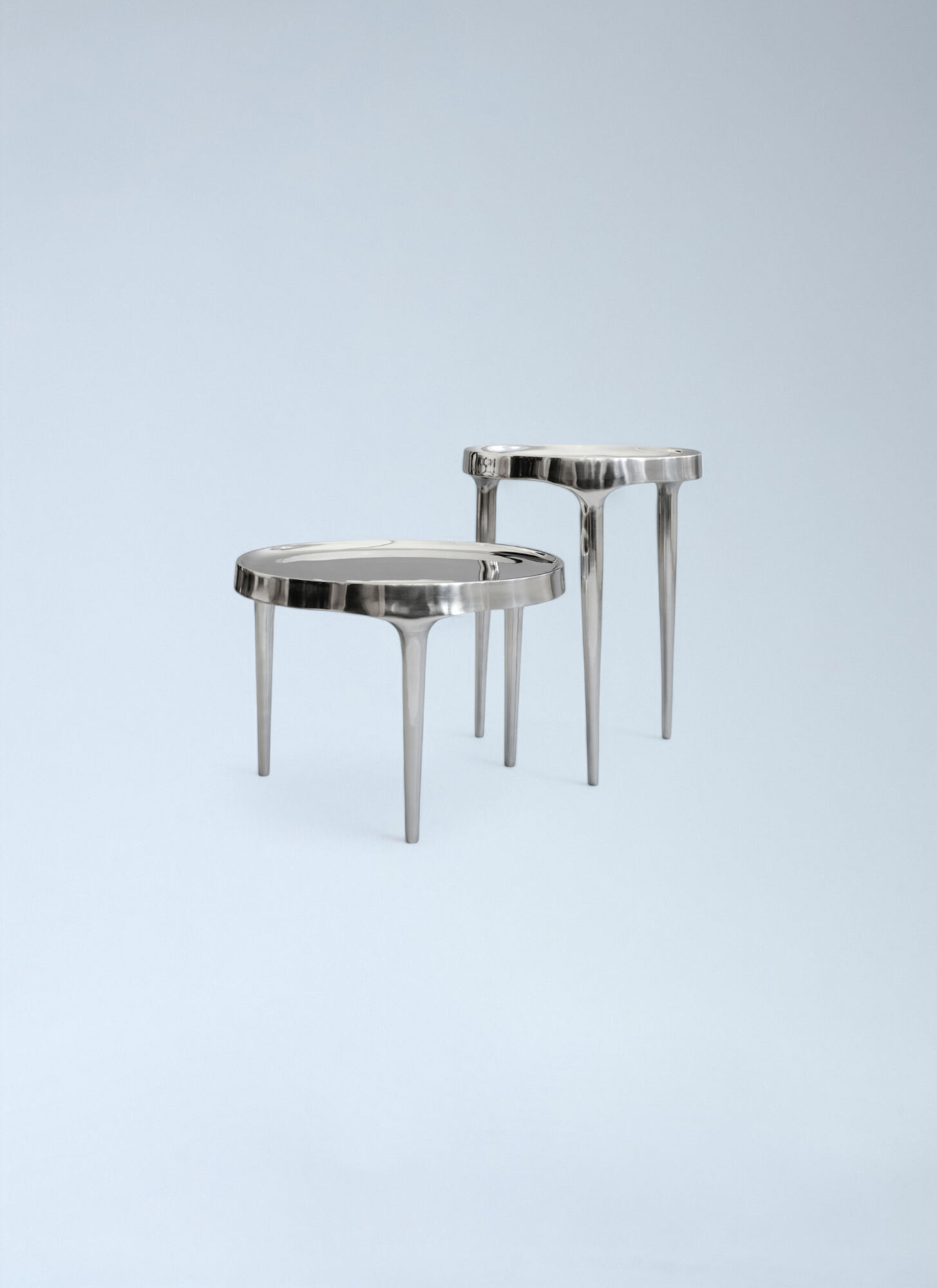  101 Copenhagen 101 Copenhagen Phantom Low Table -  Furniture Silver One Size 