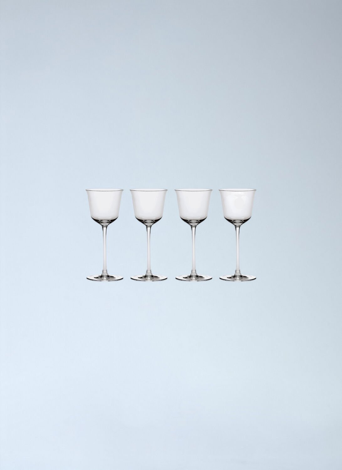 Serax Set Of Four Grace Red Wine Glasses In Clear