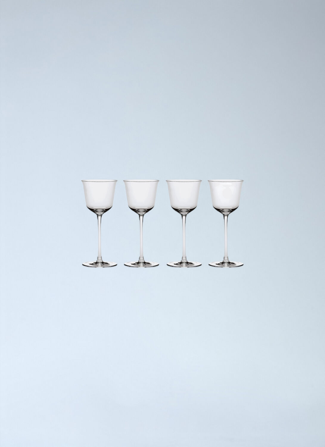 Serax Set Of Four Grace Red Wine Glasses In Clear