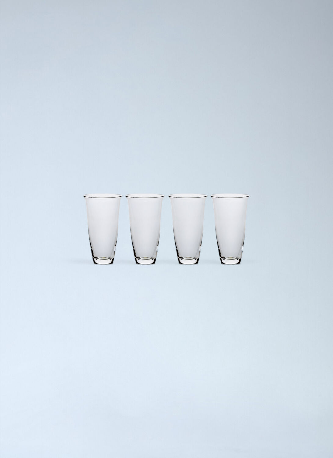 Serax Set Of Four Frances' Glasses In Clear