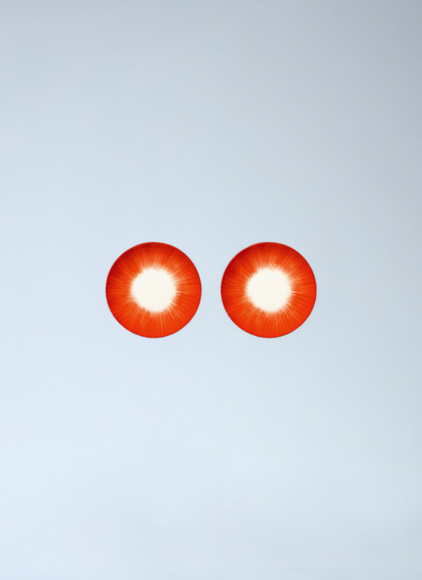 Serax X Ann Demeulemeester Unisex Red Set Of Two Dé Breakfast Plates - Kitchen One Size