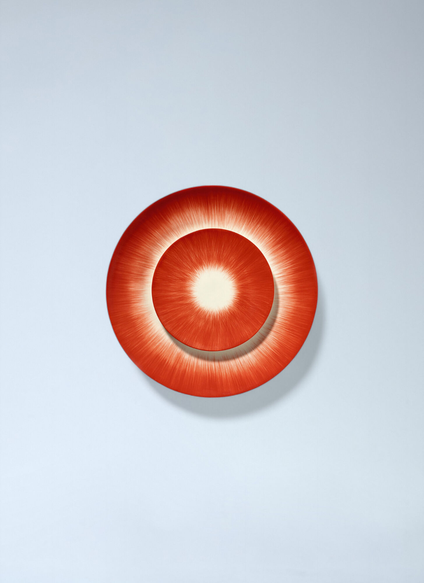  Serax X Ann Demeulemeester Serax X Ann Demeulemeester Set Of Two Dé Starter Plates -  Kitchen  Red One Size 